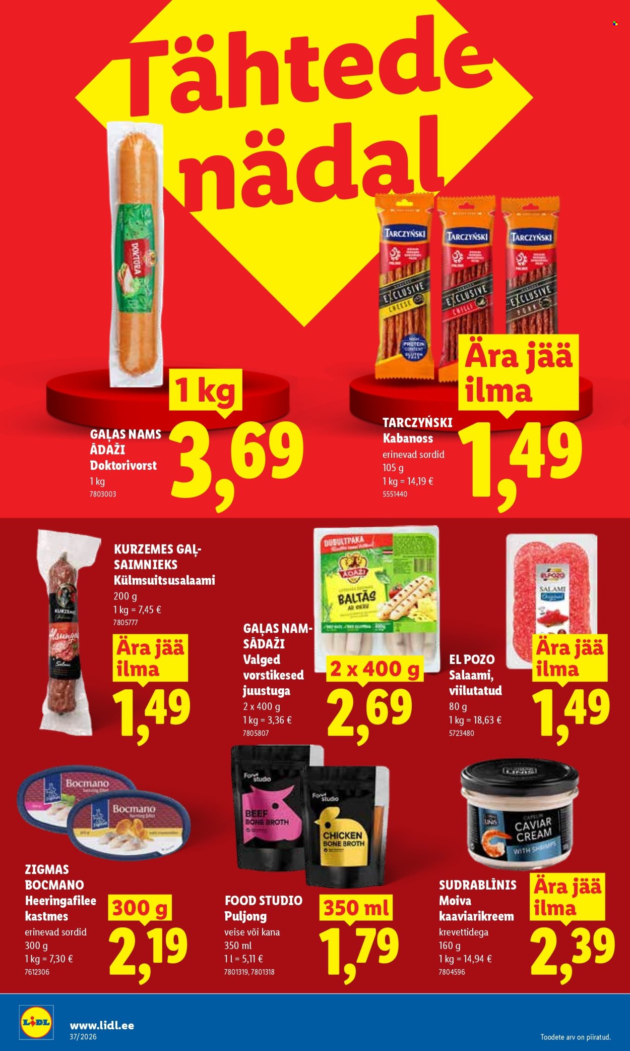 Lidl kliendileht (7.09 - 13.09.2026)