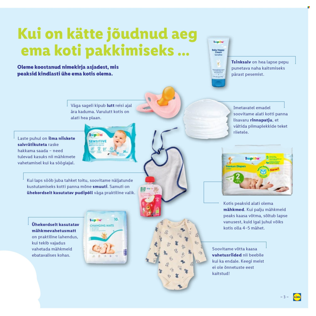 Lidl kliendileht - Lupilu
