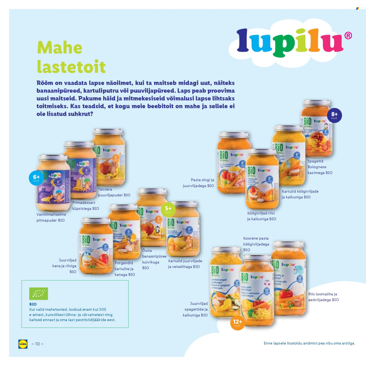 Lidl kliendileht - Lupilu