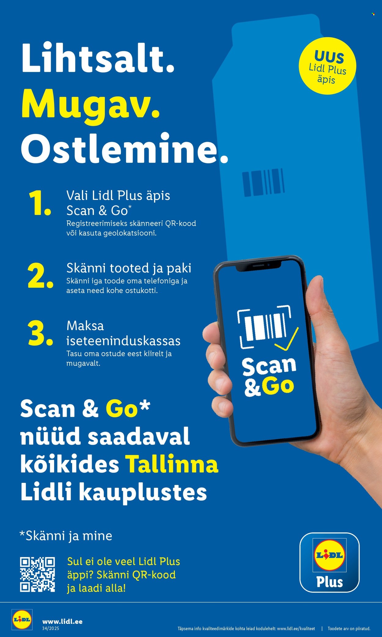 Lidl kliendileht - Tööstuskaupade pakkumised (18.08 - 24.08.2025)