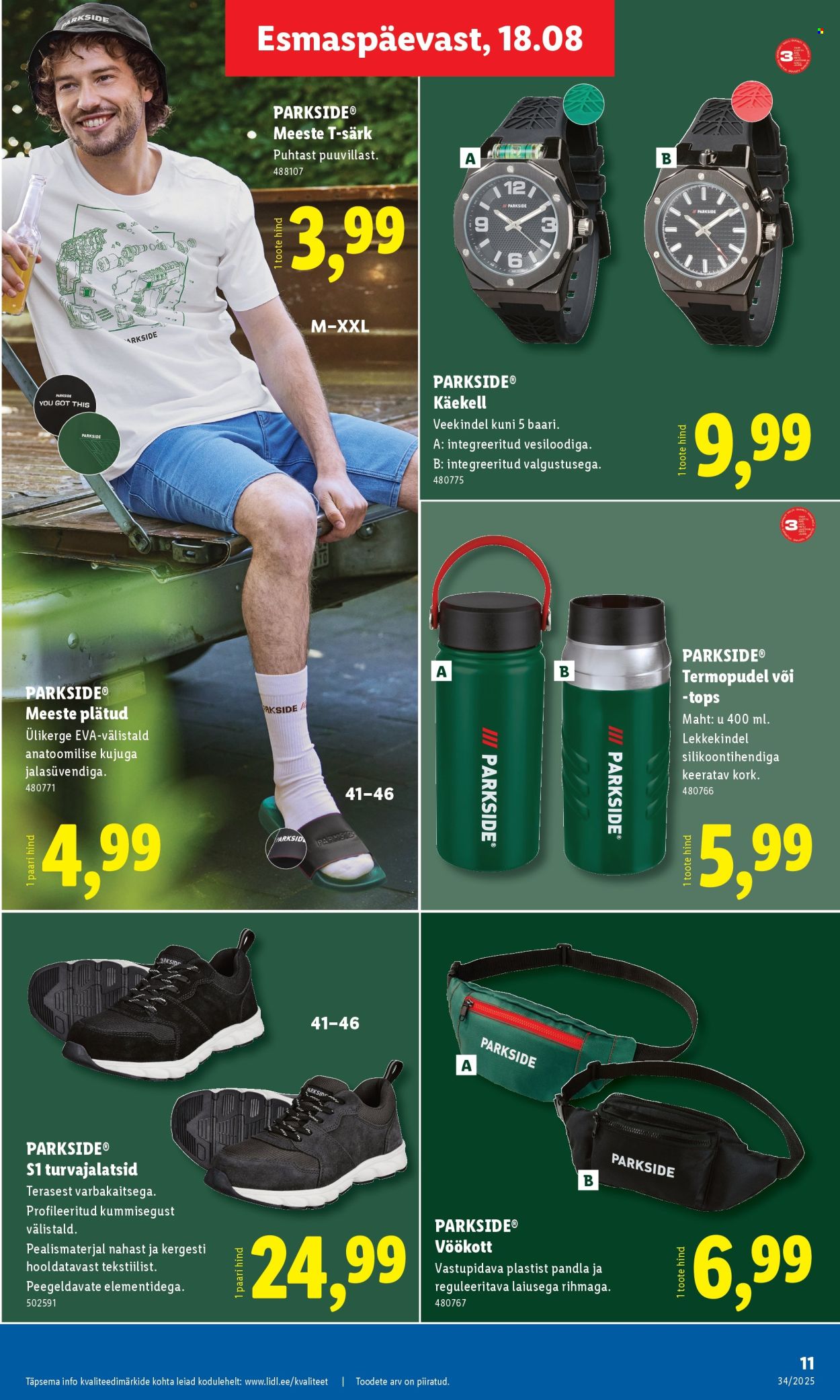 Lidl kliendileht - Tööstuskaupade pakkumised (18.08 - 24.08.2025)