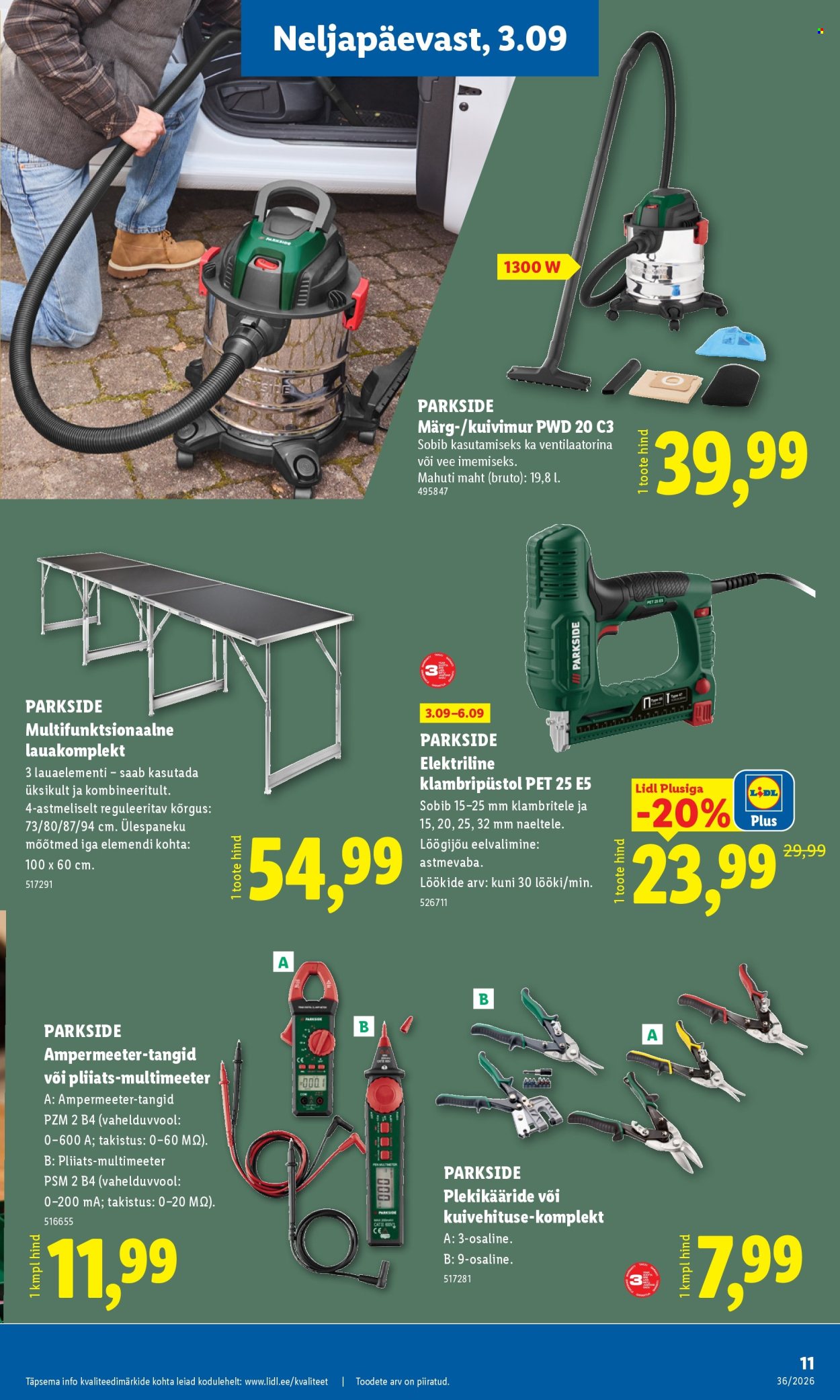 Lidl kliendileht (31.08 - 6.09.2026)