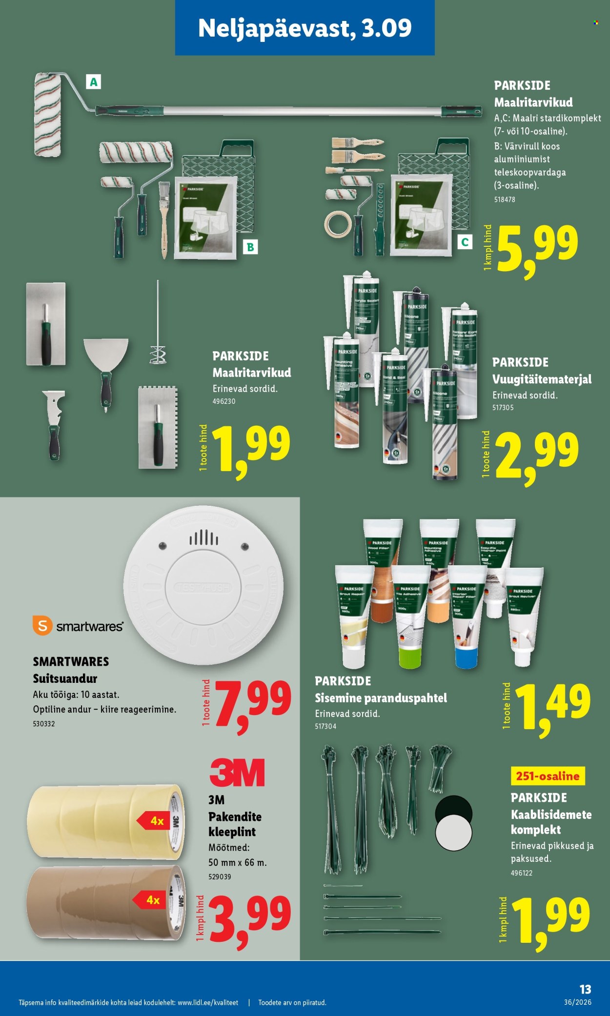 Lidl kliendileht (31.08 - 6.09.2026)