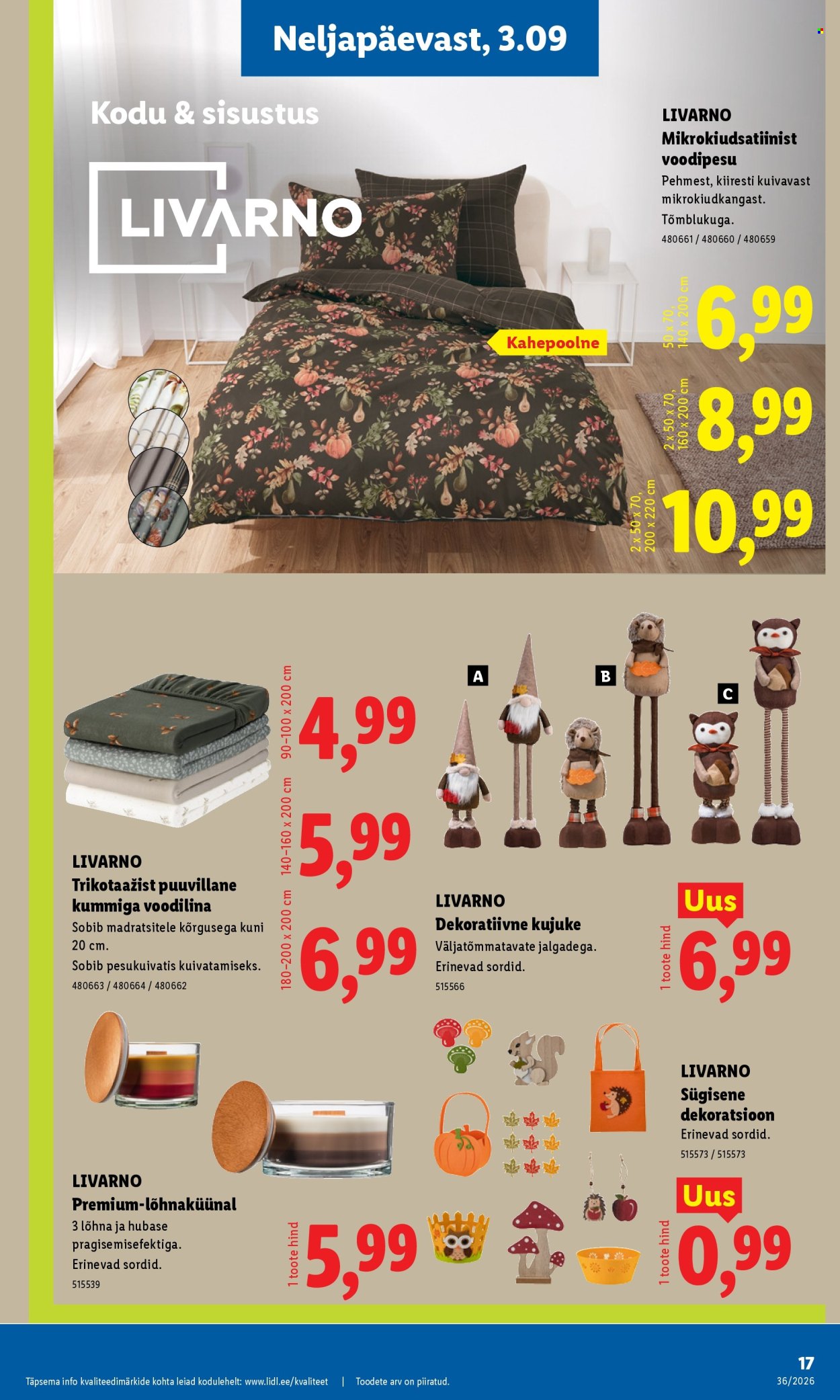 Lidl kliendileht (31.08 - 6.09.2026)