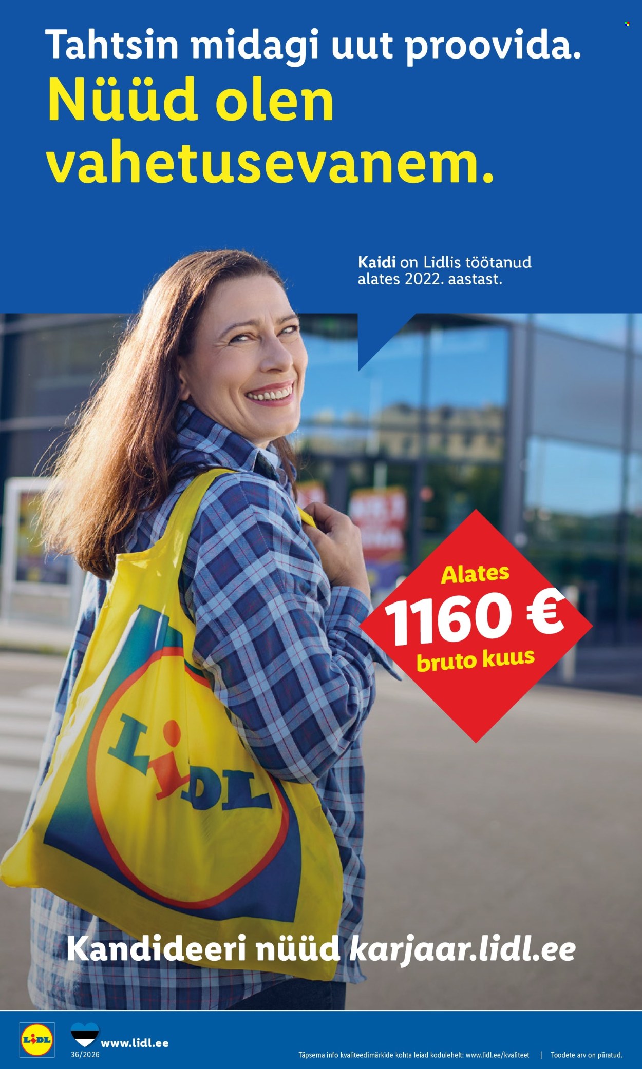Lidl kliendileht (31.08 - 6.09.2026)