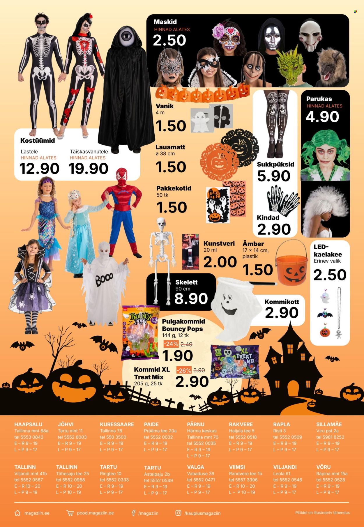 Magaziin kliendileht (1.10 - 28.10.2026)