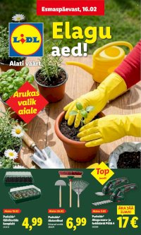 Lidl kliendileht - Aiakataloog (16.02 - 26.02.2026)