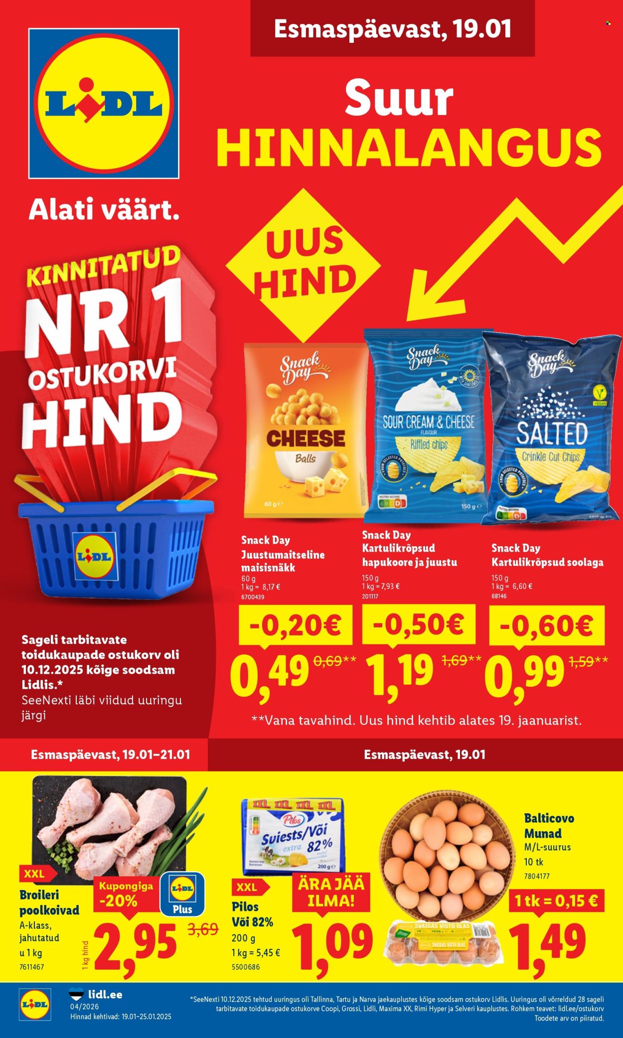 Lidl kliendileht - Kliendileht (19.01 - 25.01.2026)