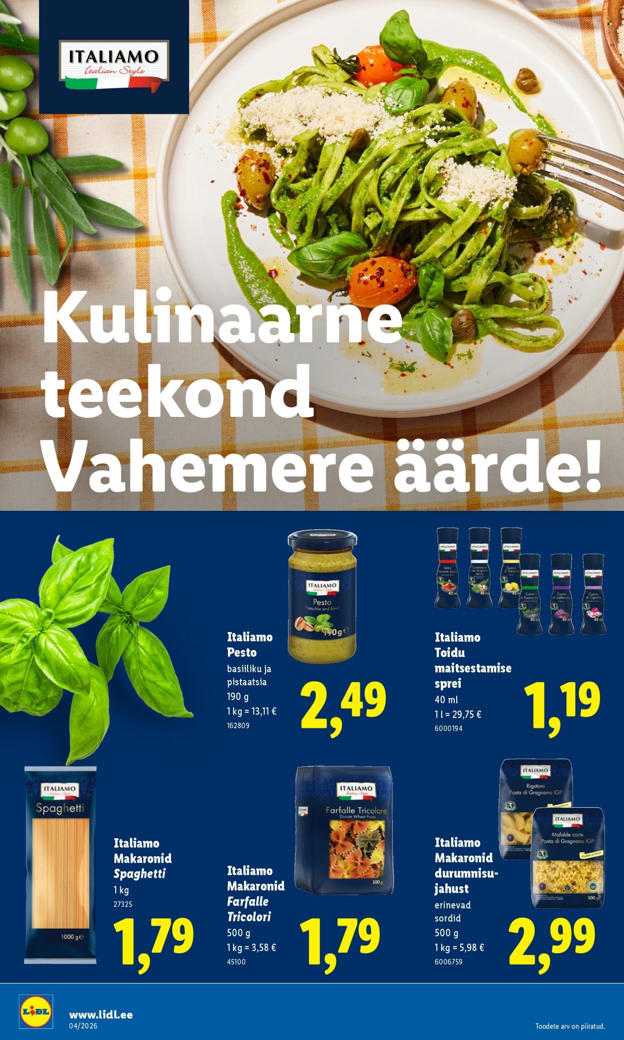 Lidl kliendileht - Kliendileht (19.01 - 25.01.2026)