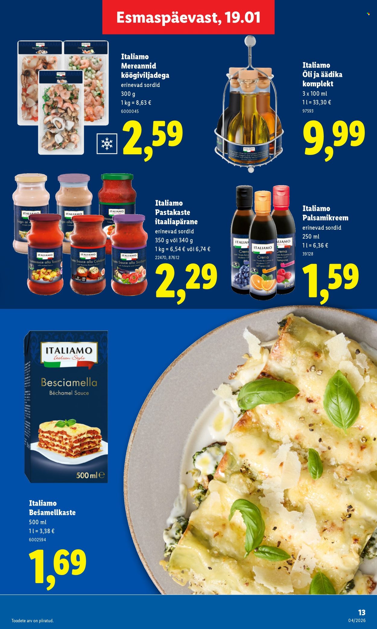 Lidl kliendileht - Kliendileht (19.01 - 25.01.2026)