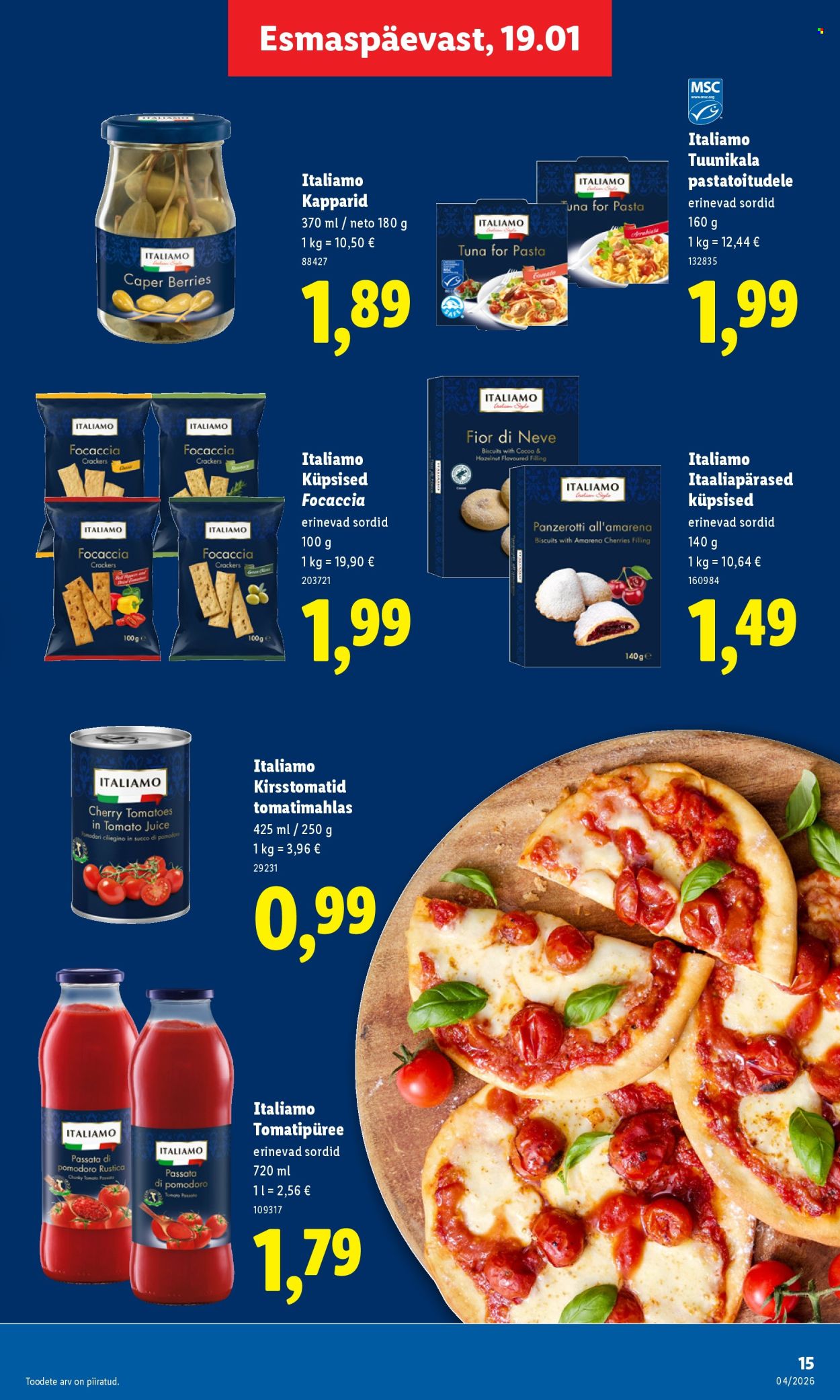 Lidl kliendileht - Kliendileht (19.01 - 25.01.2026)