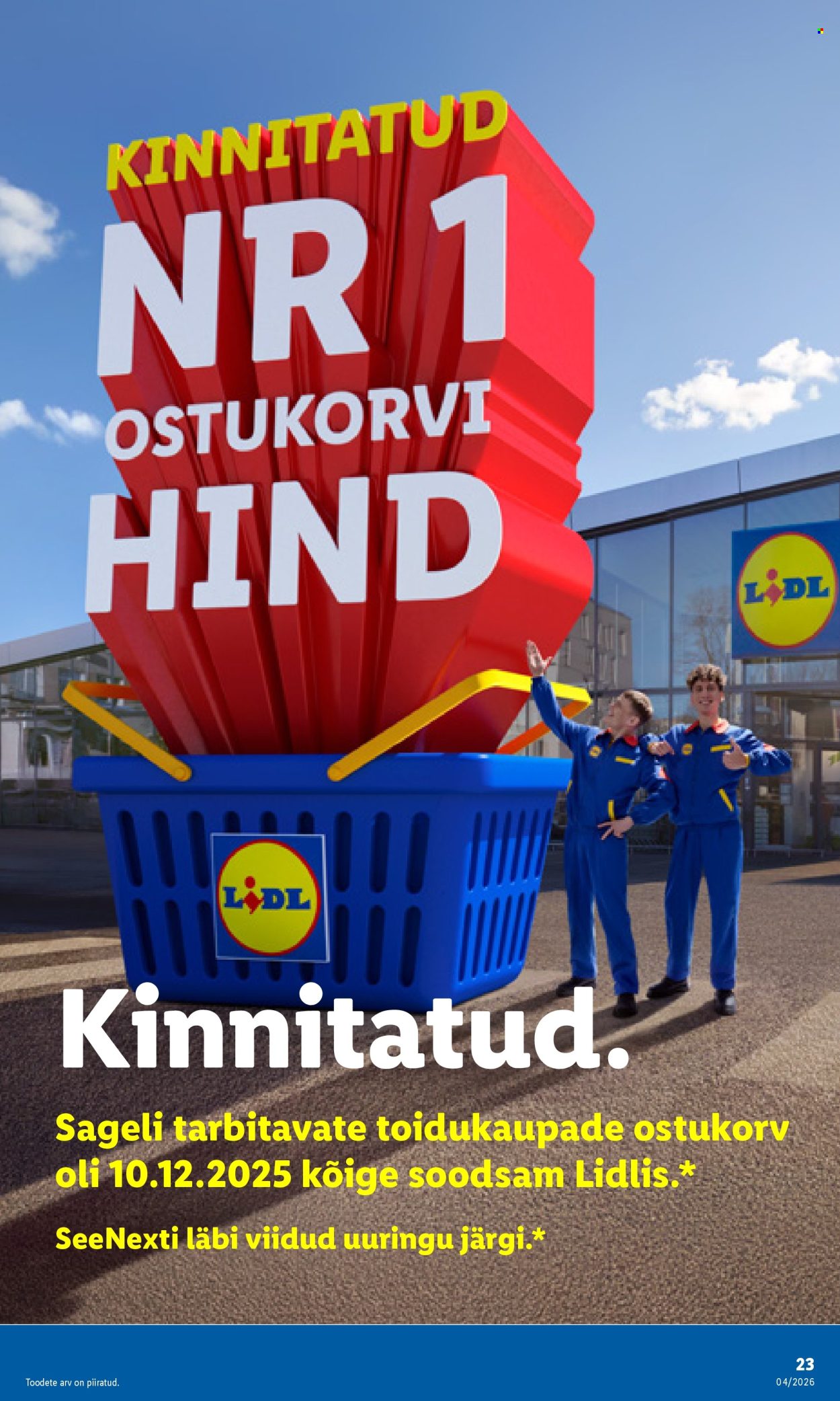 Lidl kliendileht - Kliendileht (19.01 - 25.01.2026)