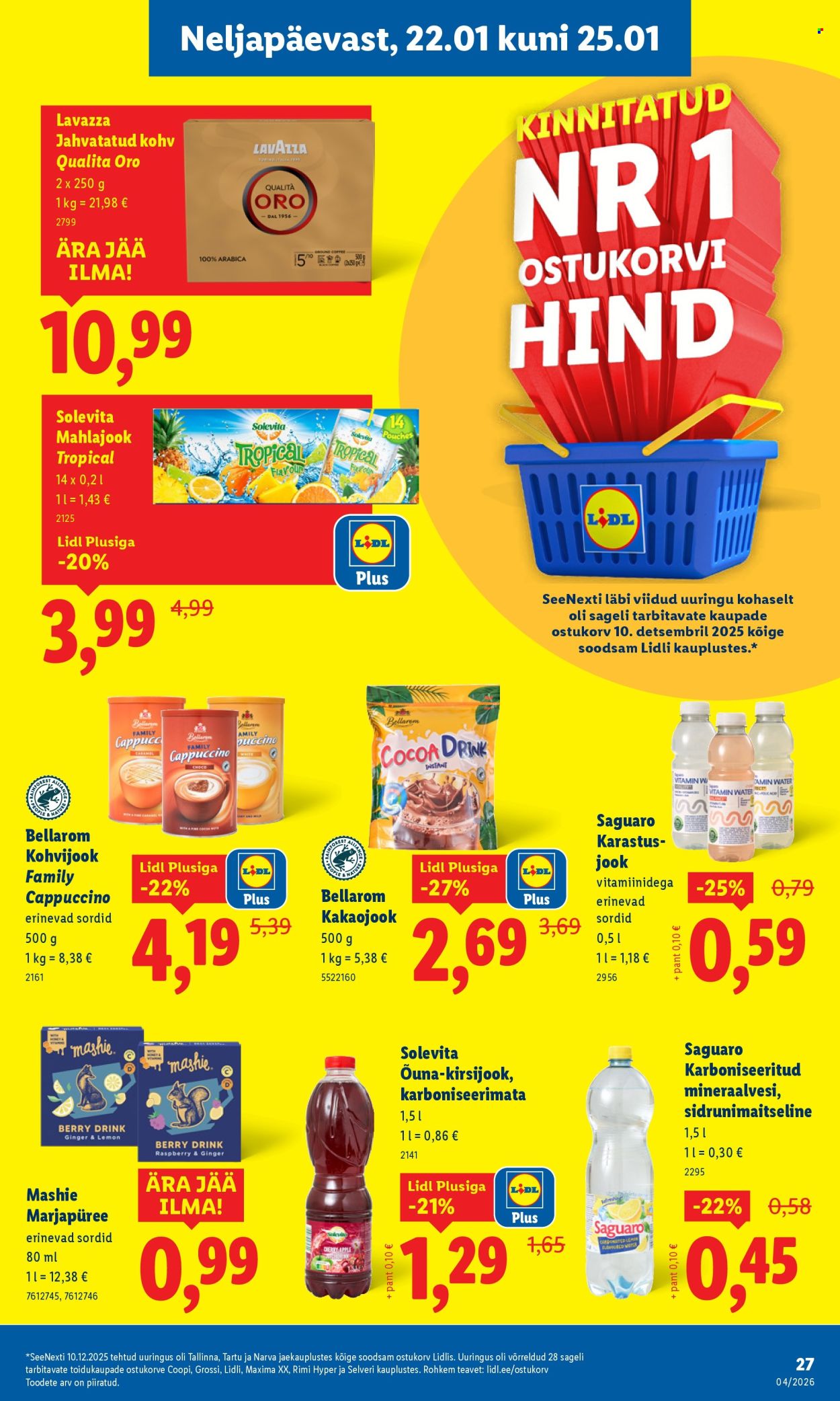 Lidl kliendileht - Kliendileht (19.01 - 25.01.2026)
