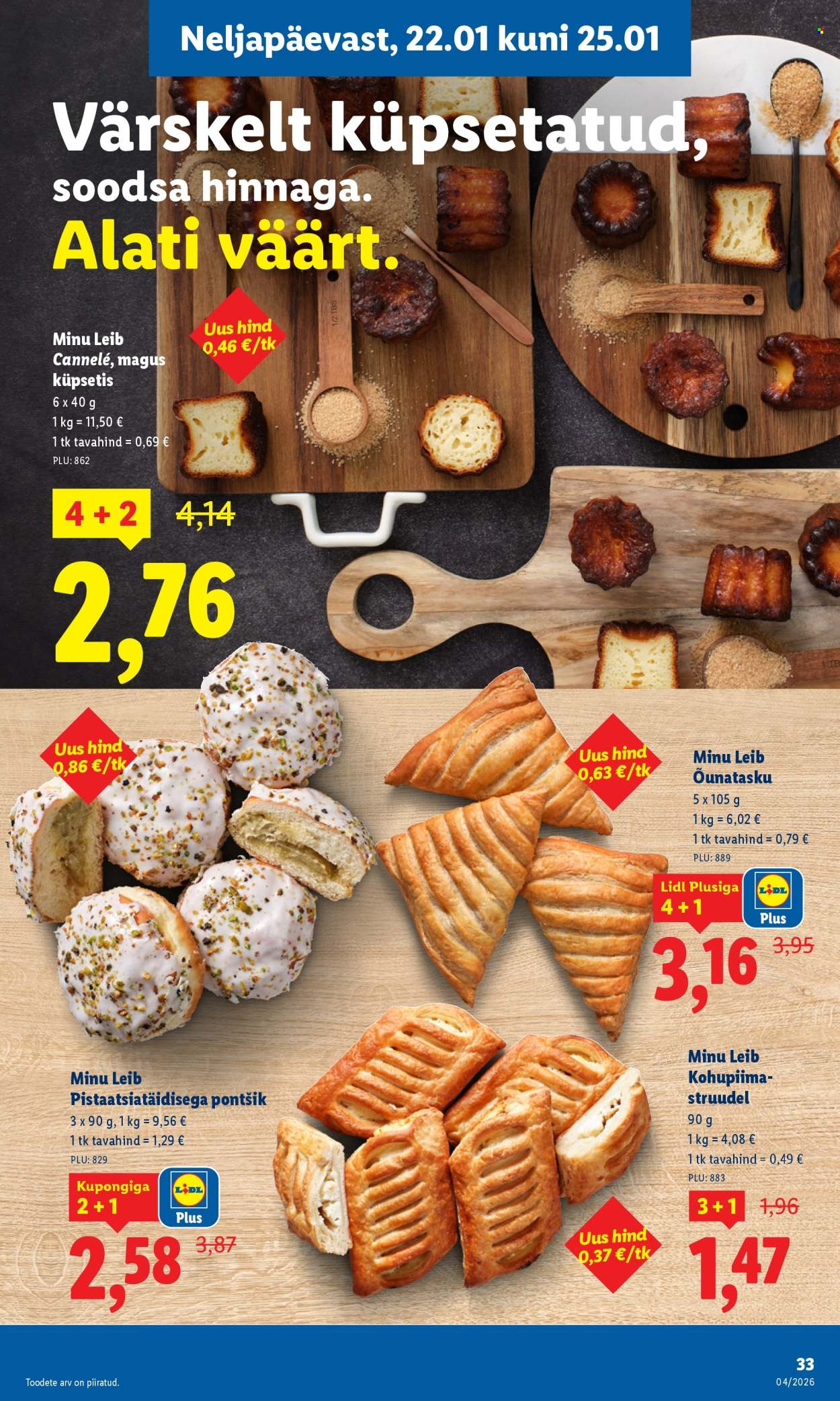 Lidl kliendileht - Kliendileht (19.01 - 25.01.2026)