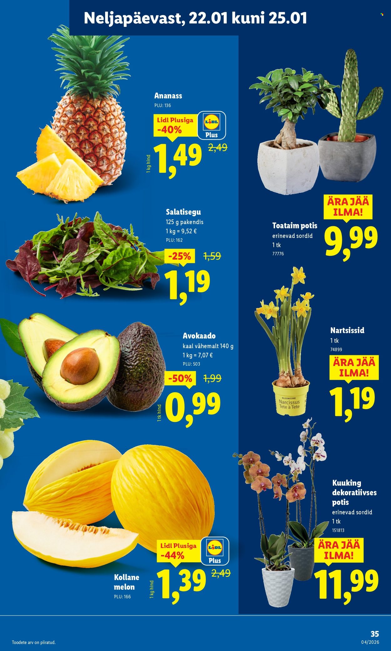 Lidl kliendileht - Kliendileht (19.01 - 25.01.2026)
