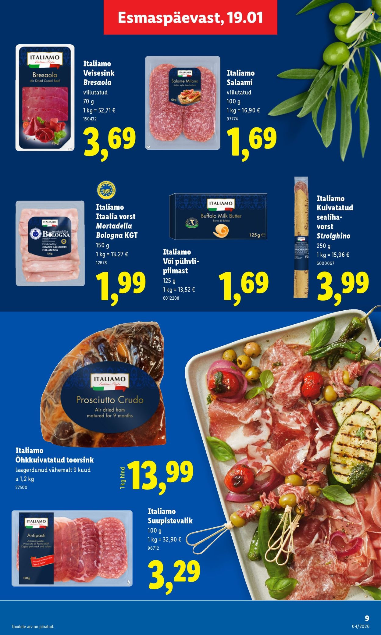 Lidl kliendileht - Kliendileht (19.01 - 25.01.2026)
