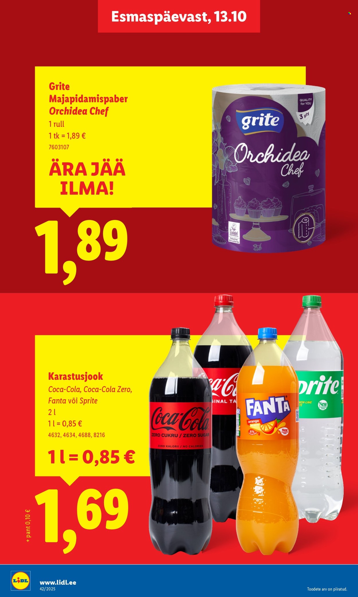 Lidl kliendileht - Kliendileht (13.10 - 19.10.2025)