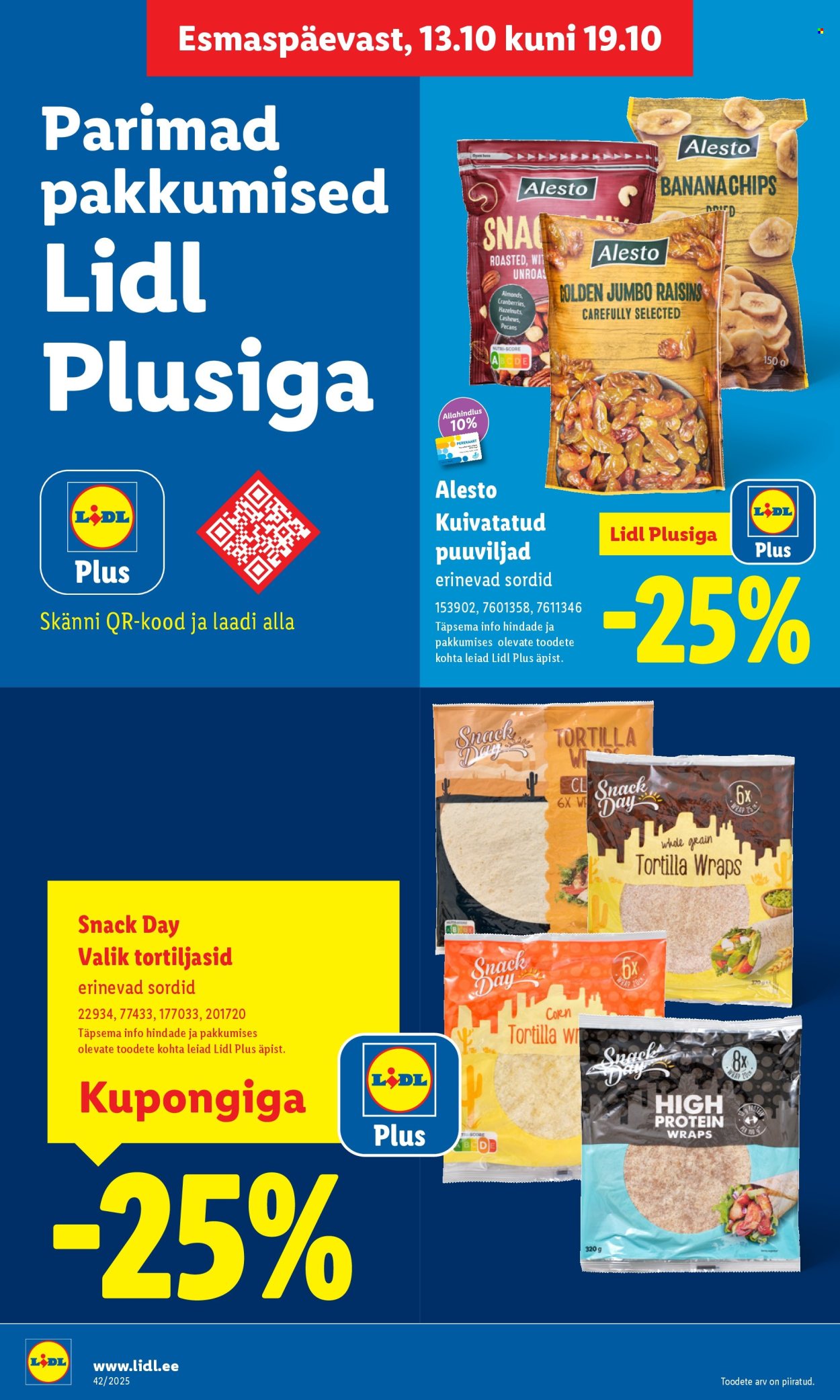 Lidl kliendileht - Kliendileht (13.10 - 19.10.2025)