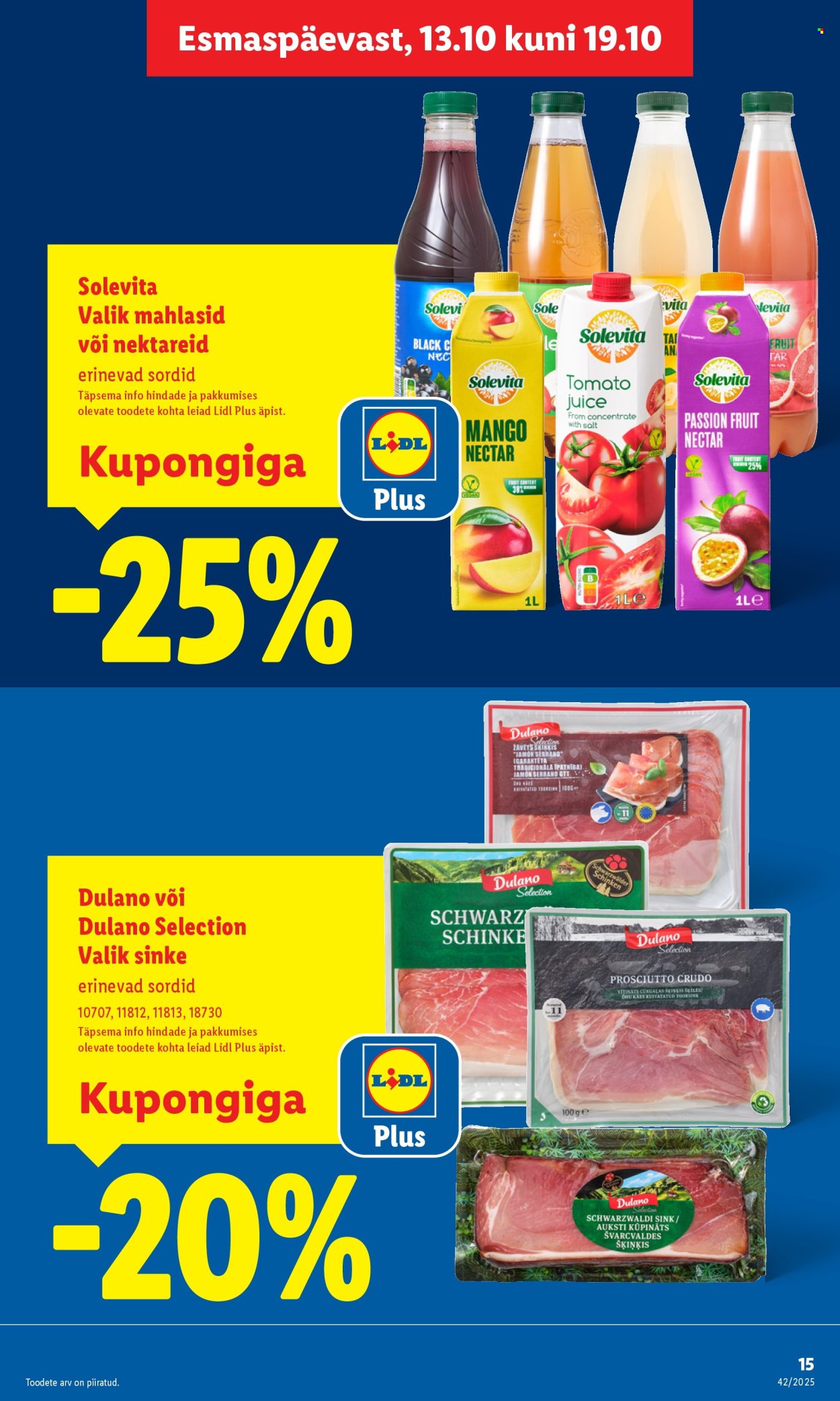 Lidl kliendileht - Kliendileht (13.10 - 19.10.2025)