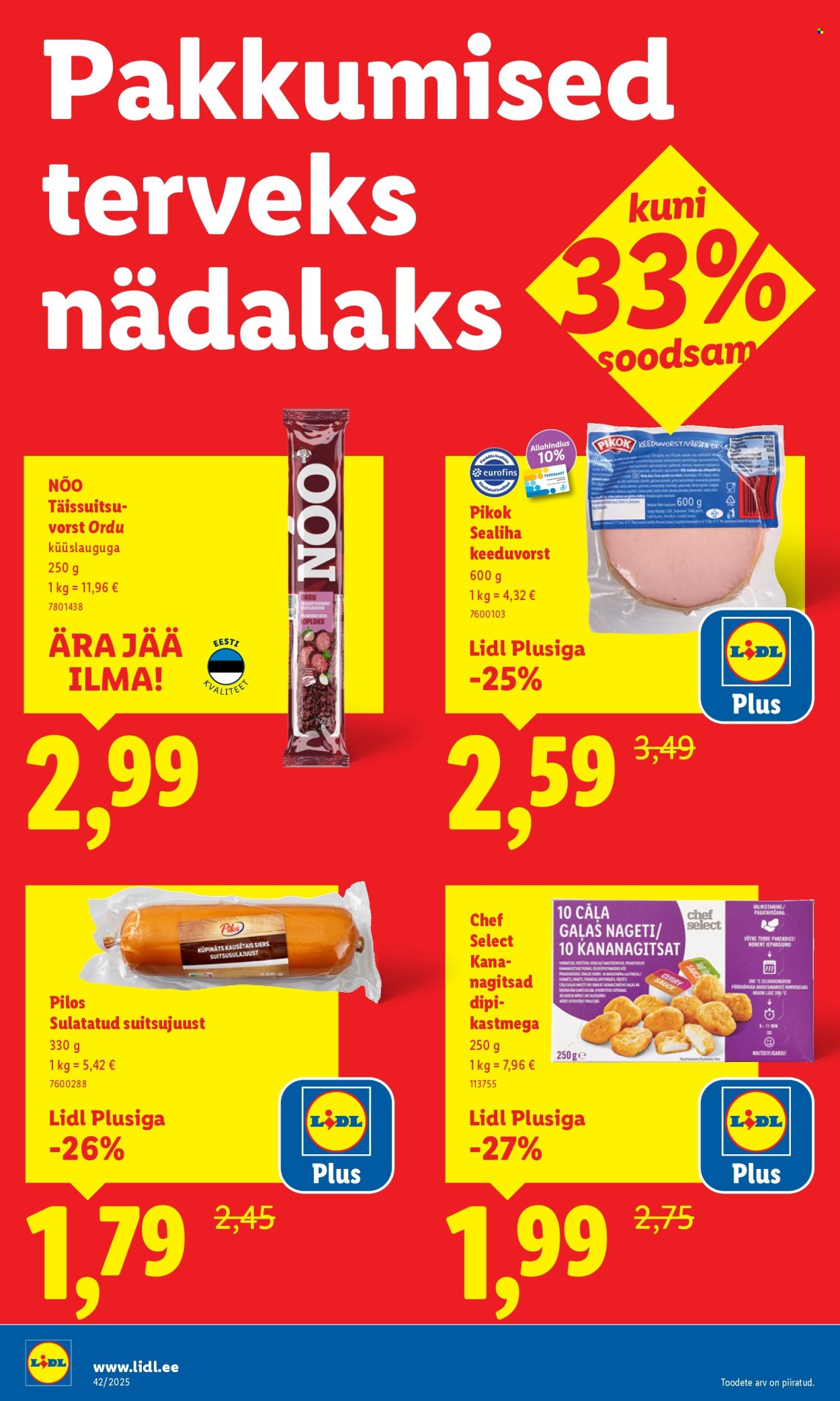 Lidl kliendileht - Kliendileht (13.10 - 19.10.2025)