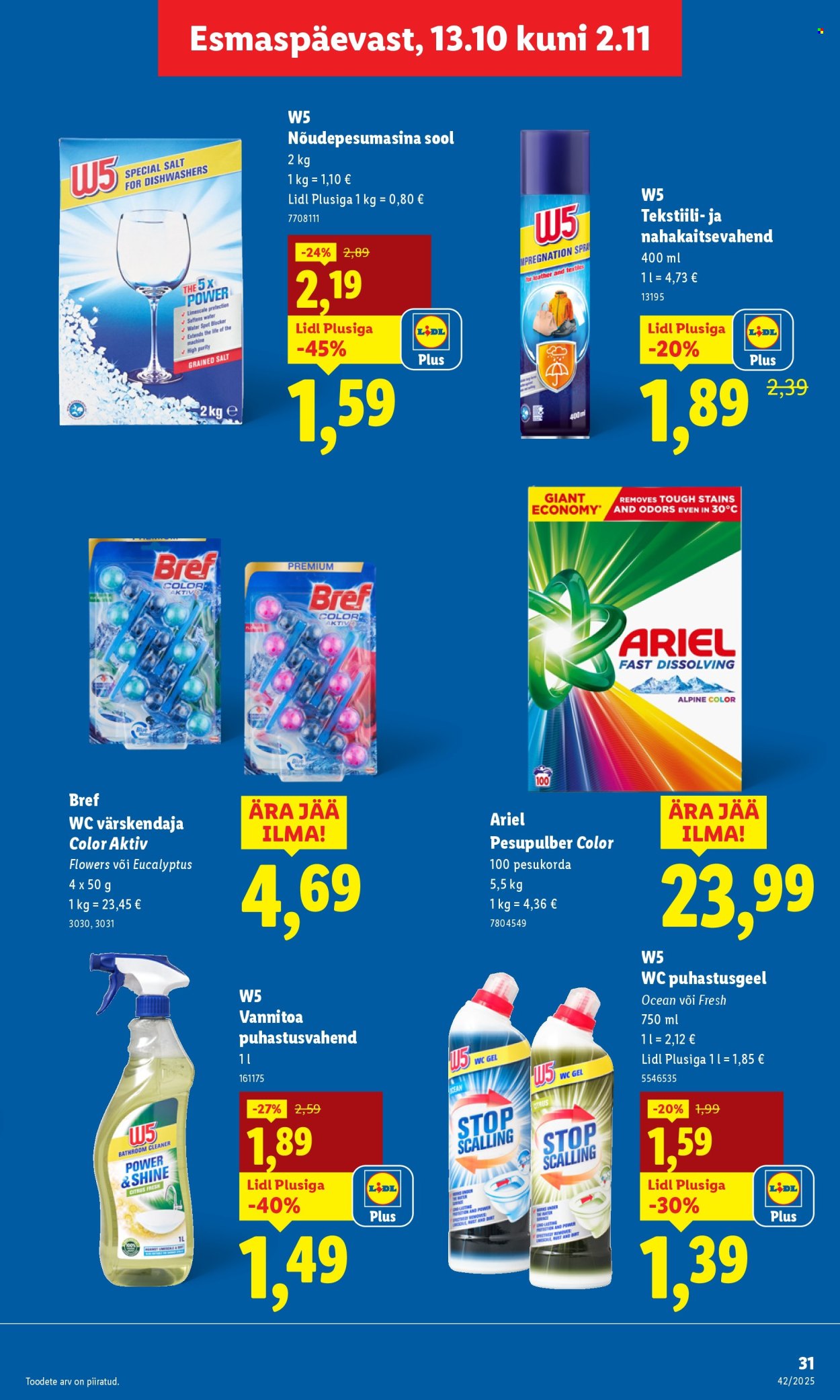 Lidl kliendileht - Kliendileht (13.10 - 19.10.2025)