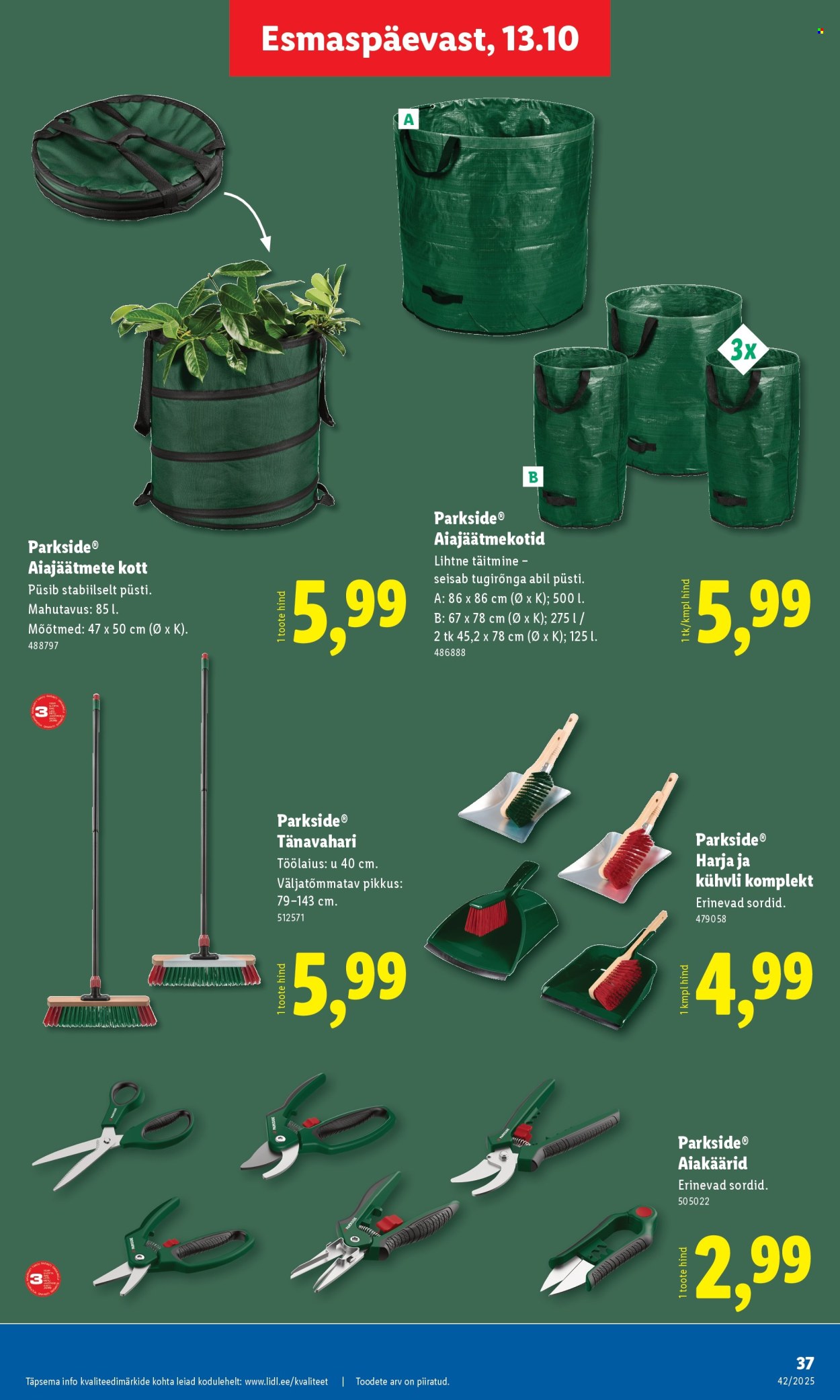 Lidl kliendileht - Kliendileht (13.10 - 19.10.2025)