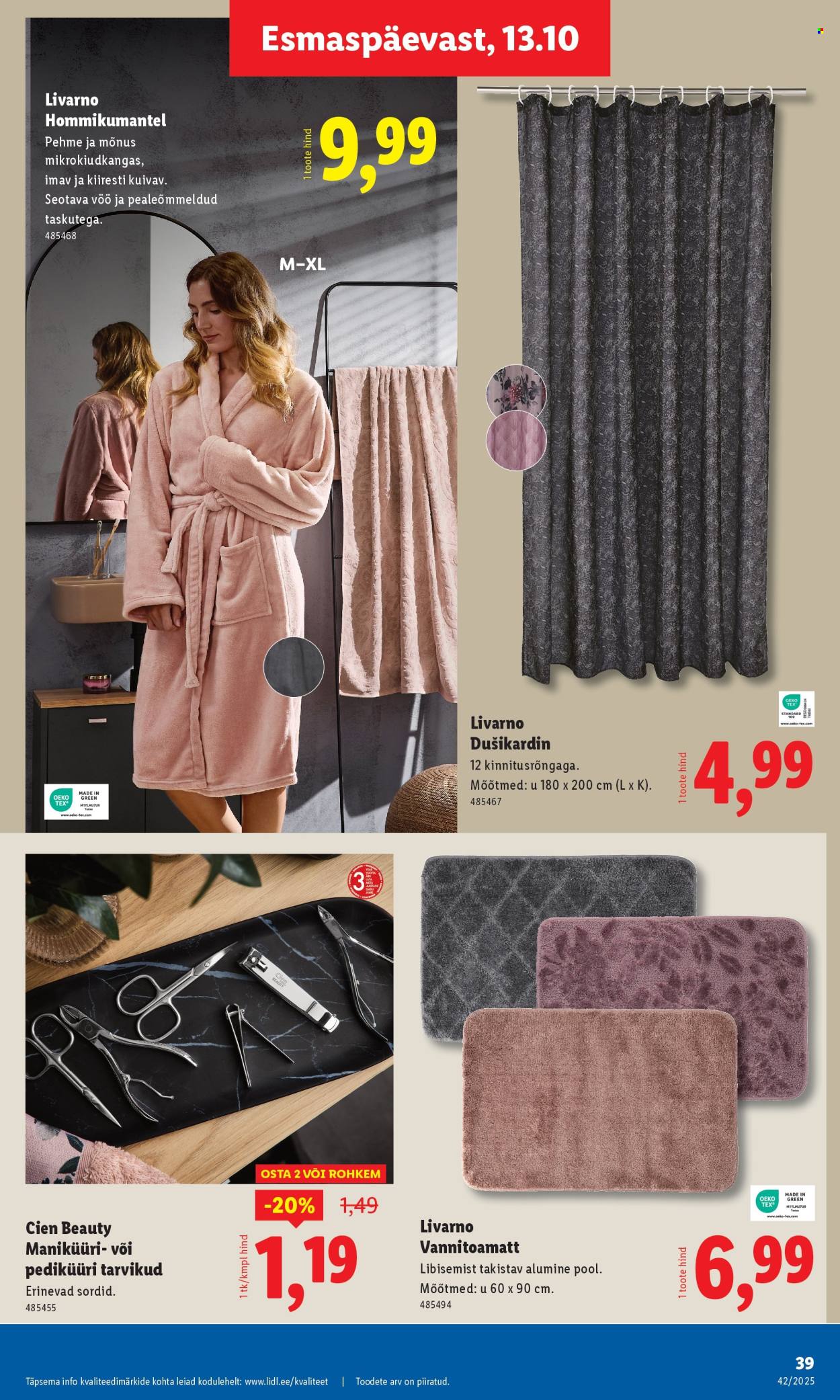 Lidl kliendileht - Kliendileht (13.10 - 19.10.2025)