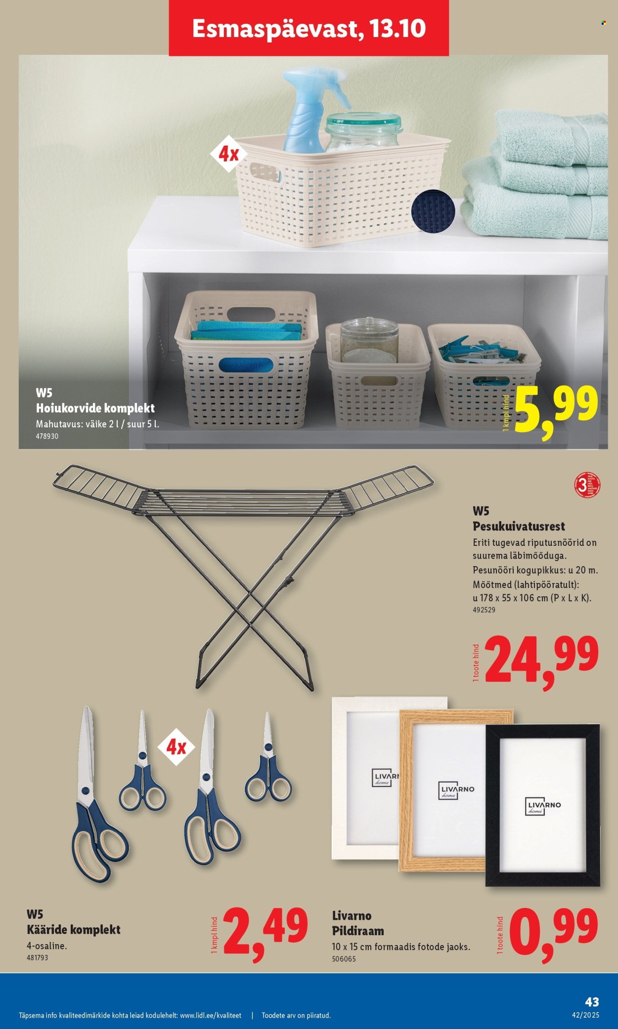 Lidl kliendileht - Kliendileht (13.10 - 19.10.2025)