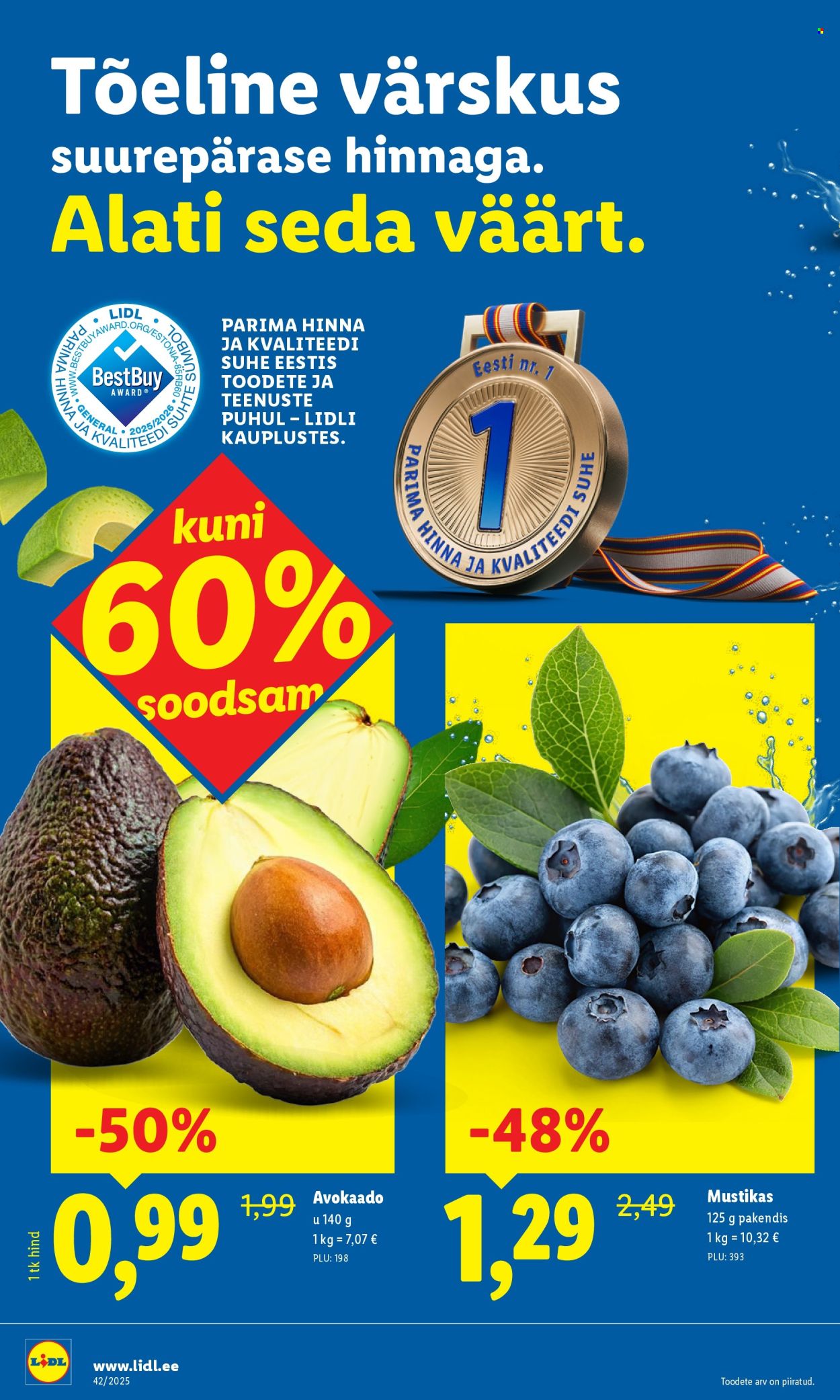 Lidl kliendileht - Kliendileht (13.10 - 19.10.2025)