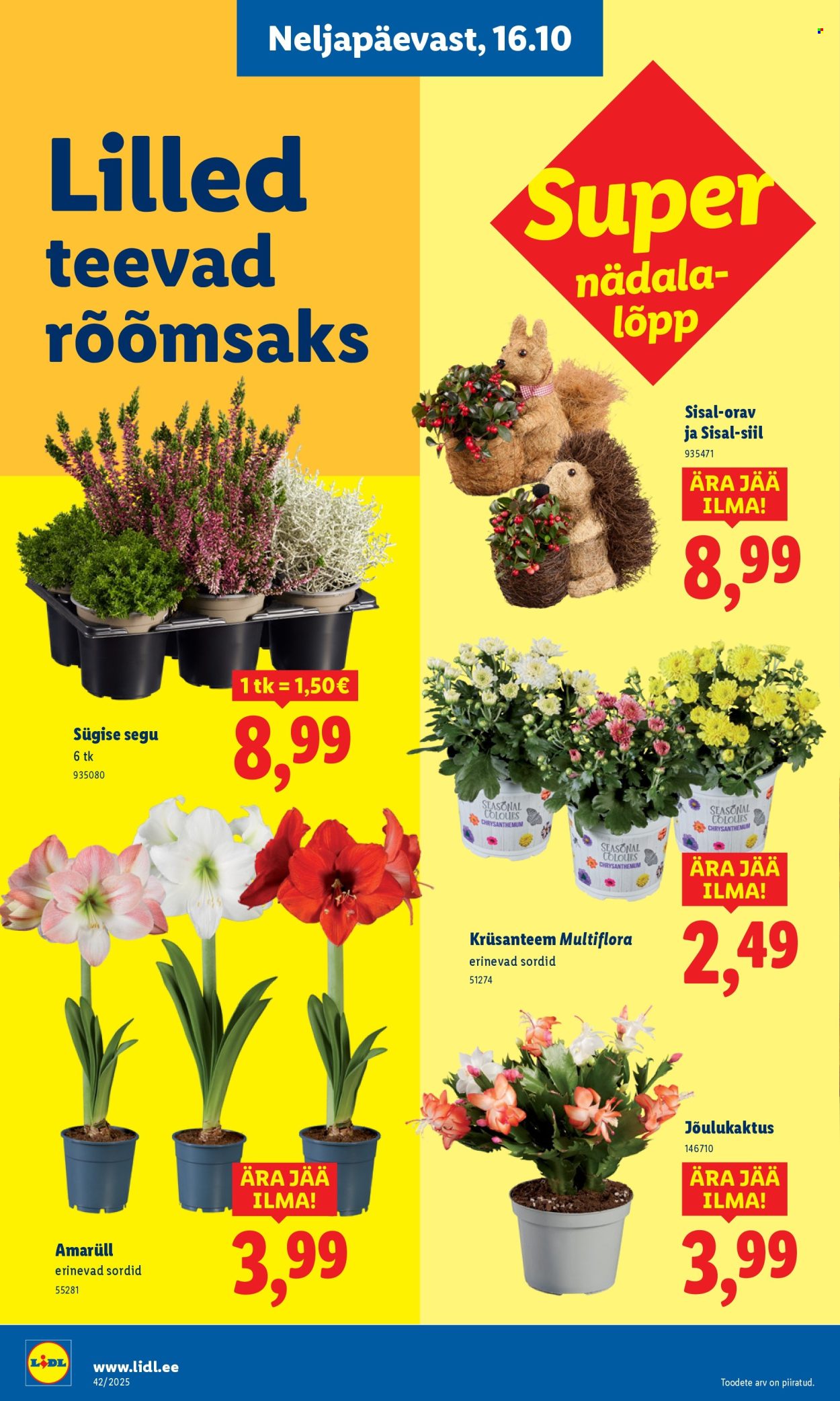 Lidl kliendileht - Kliendileht (13.10 - 19.10.2025)