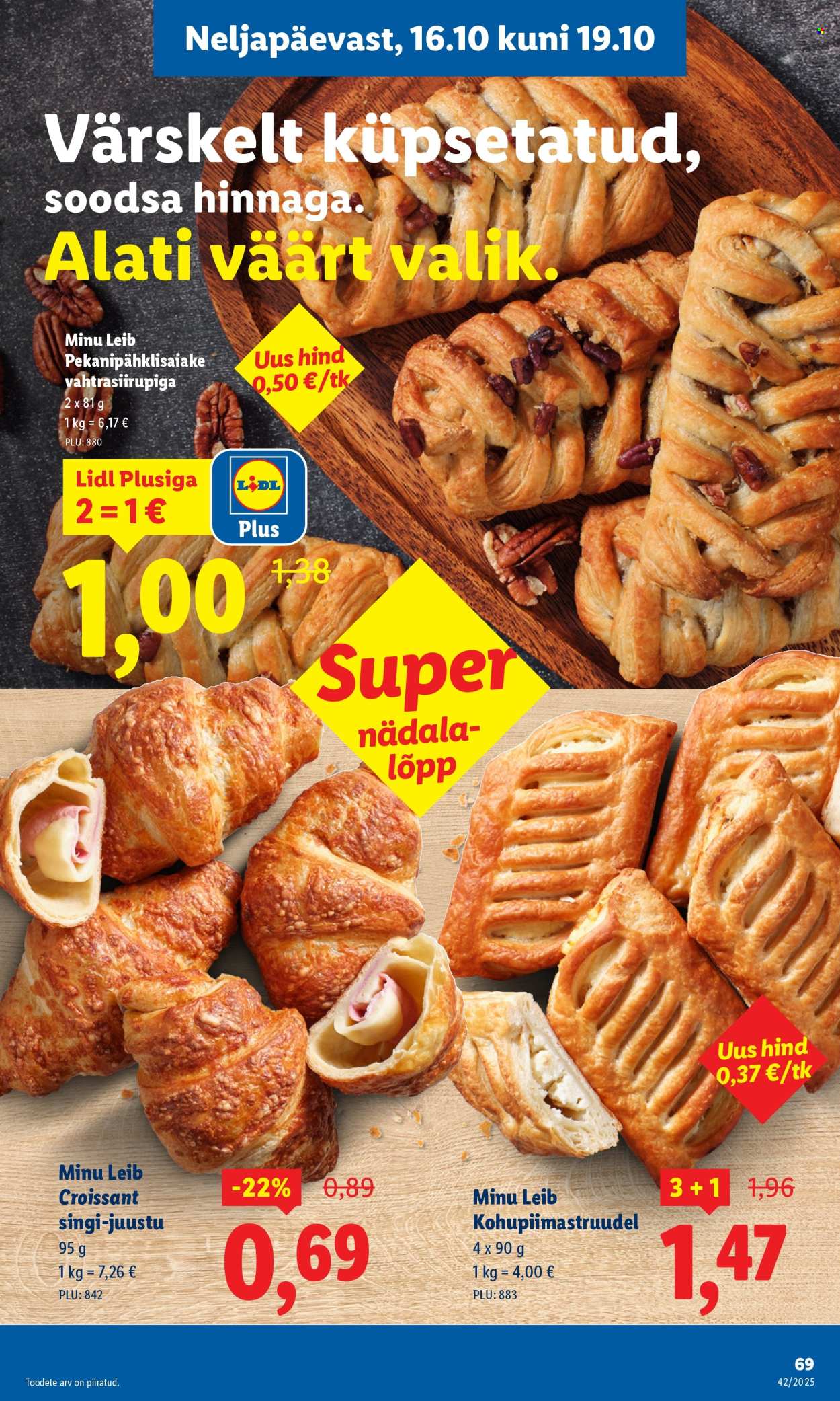 Lidl kliendileht - Kliendileht (13.10 - 19.10.2025)