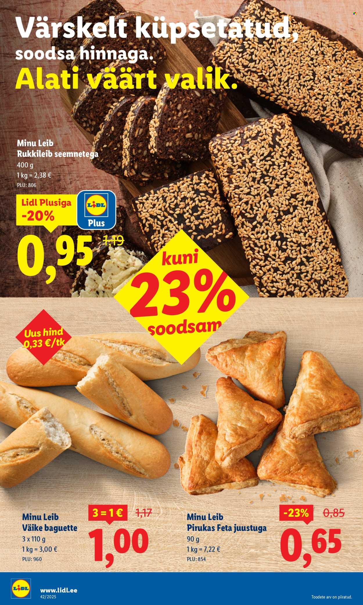 Lidl kliendileht - Kliendileht (13.10 - 19.10.2025)