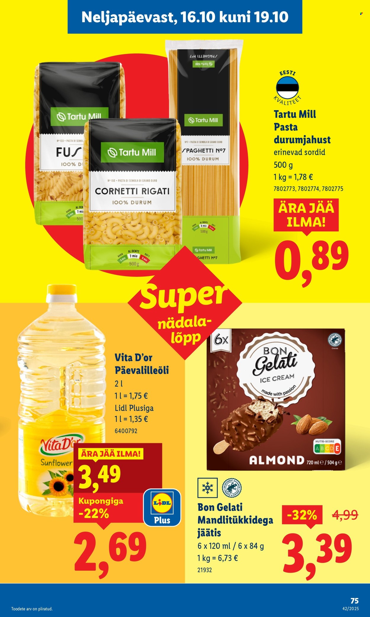 Lidl kliendileht - Kliendileht (13.10 - 19.10.2025)