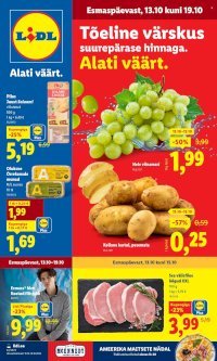 Lidl kliendileht - Kliendileht (13.10 - 19.10.2025)