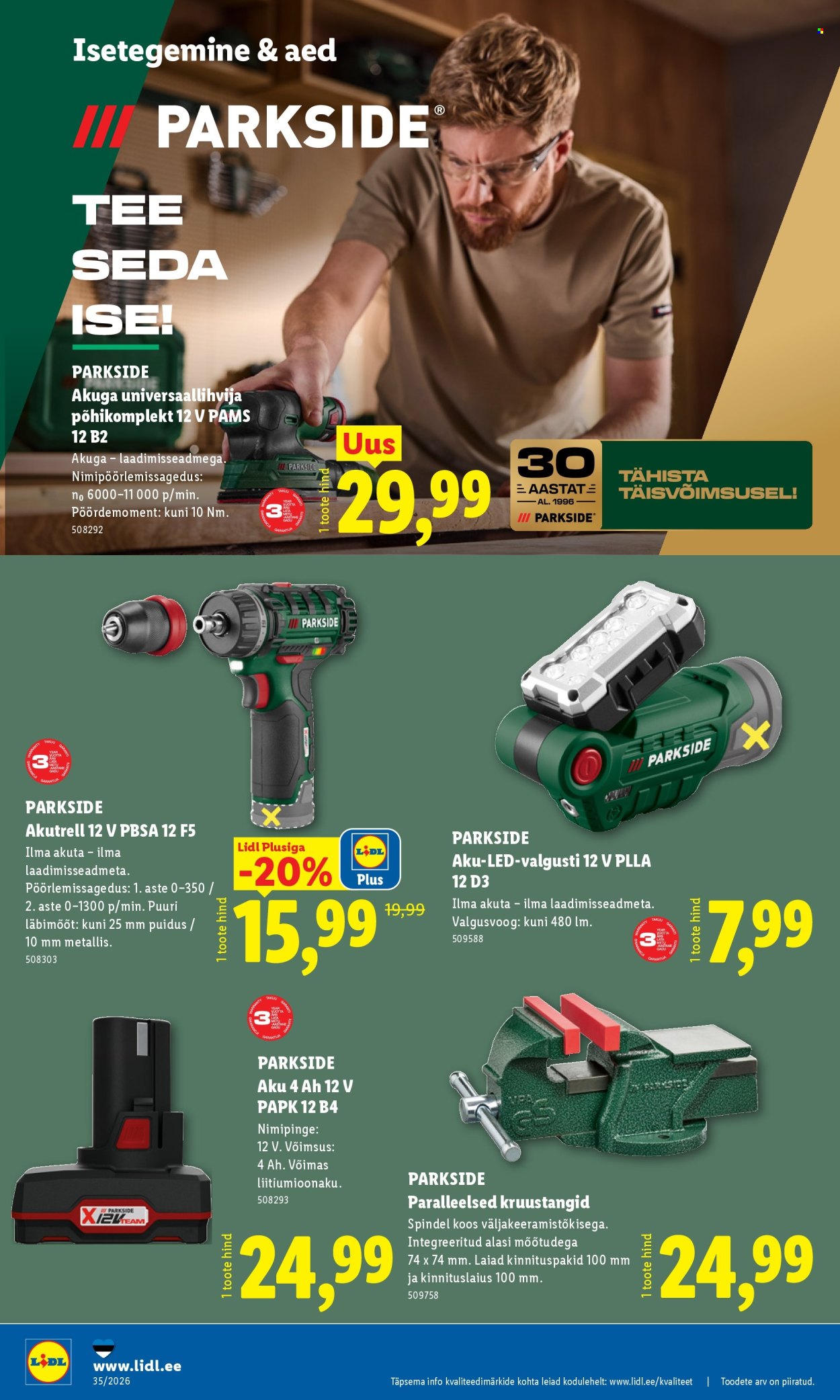 Lidl kliendileht (24.08 - 30.08.2026)