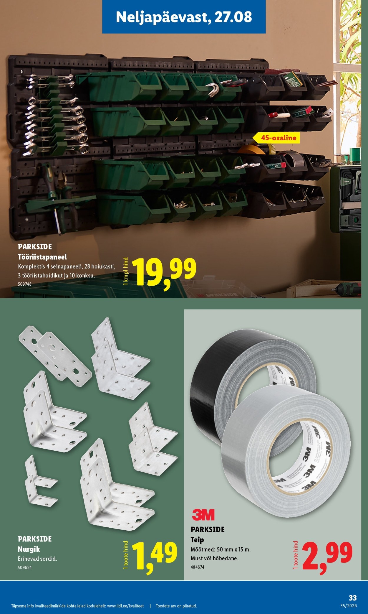 Lidl kliendileht (24.08 - 30.08.2026)