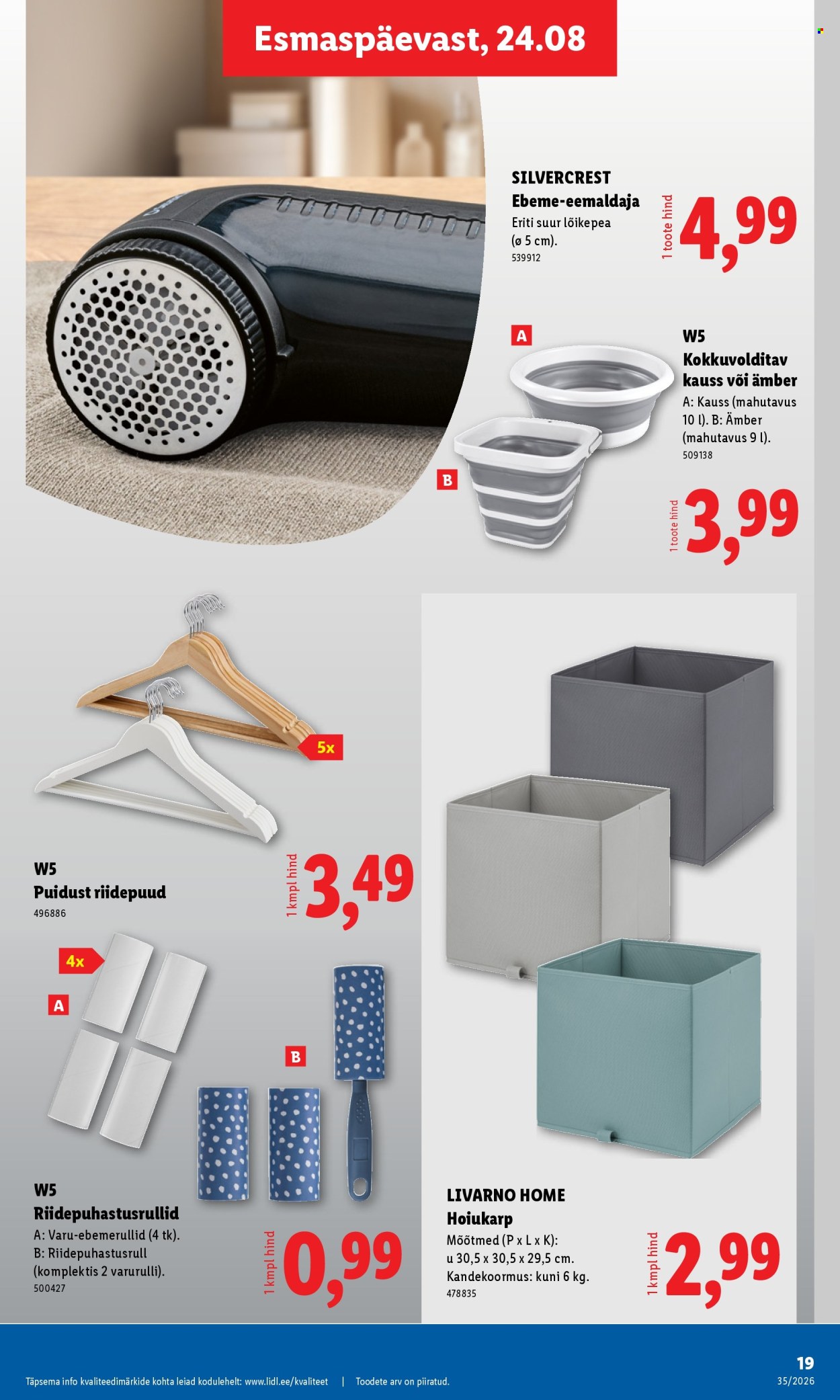Lidl kliendileht (24.08 - 30.08.2026)