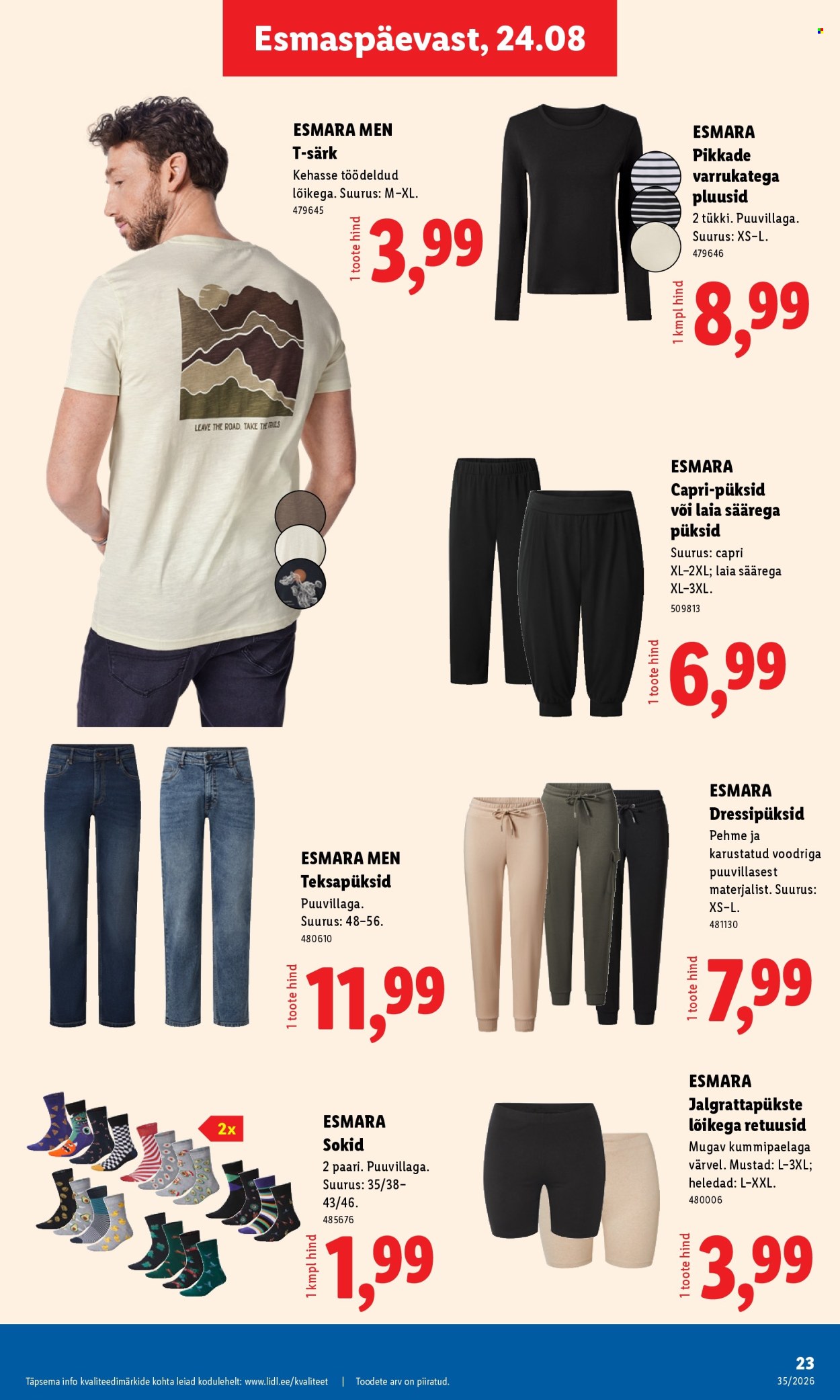 Lidl kliendileht (24.08 - 30.08.2026)