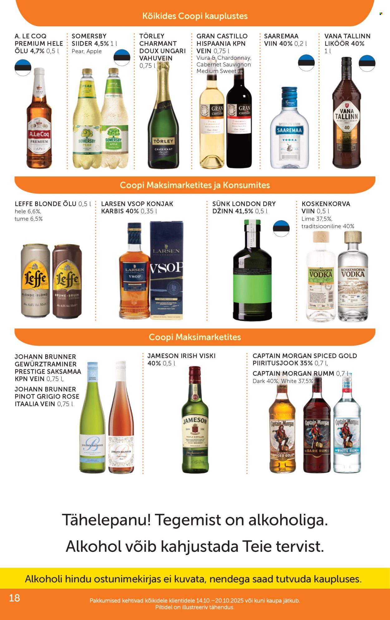 Coop kliendileht (14.10 - 20.10.2025)