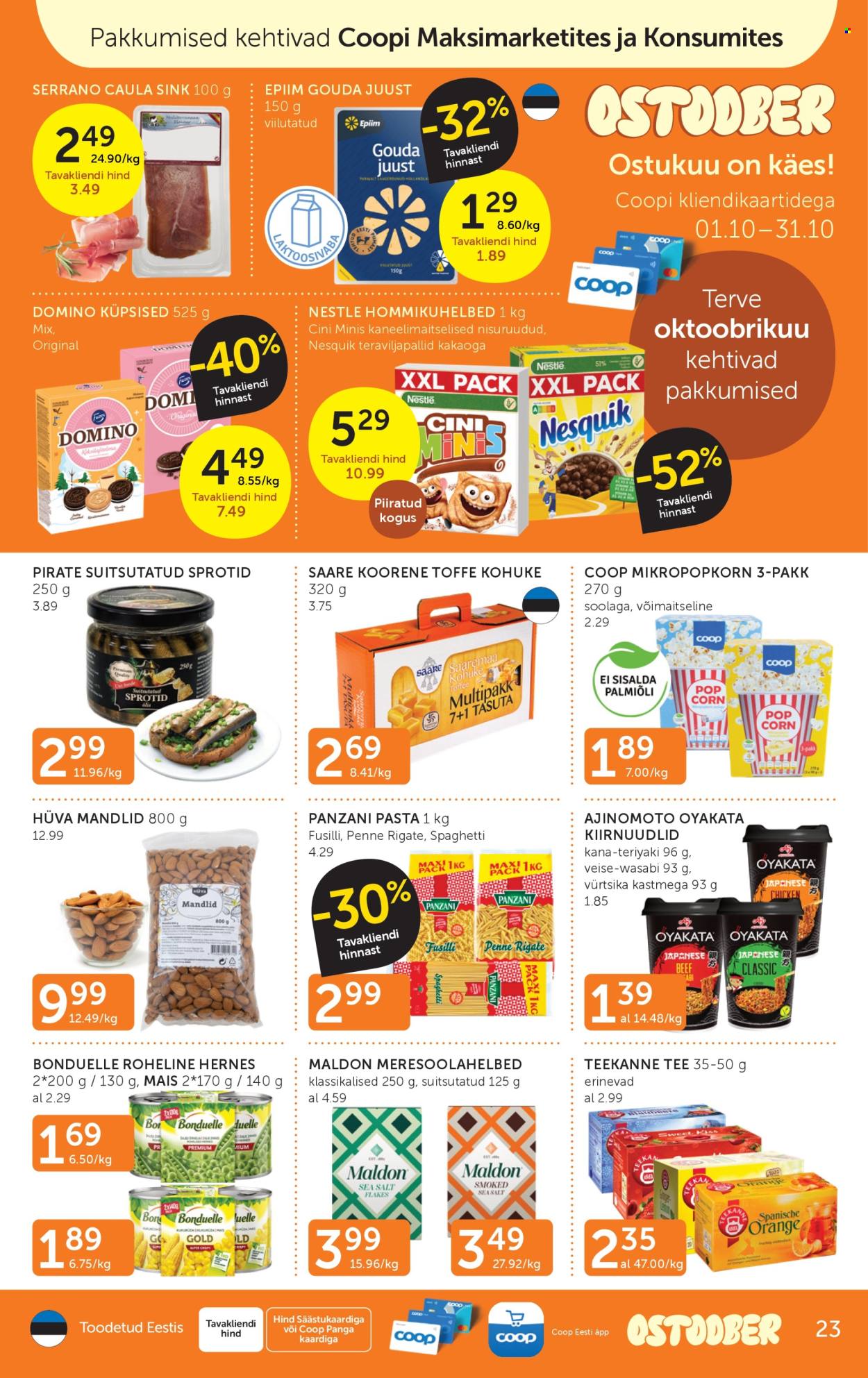 Coop kliendileht (14.10 - 20.10.2025)