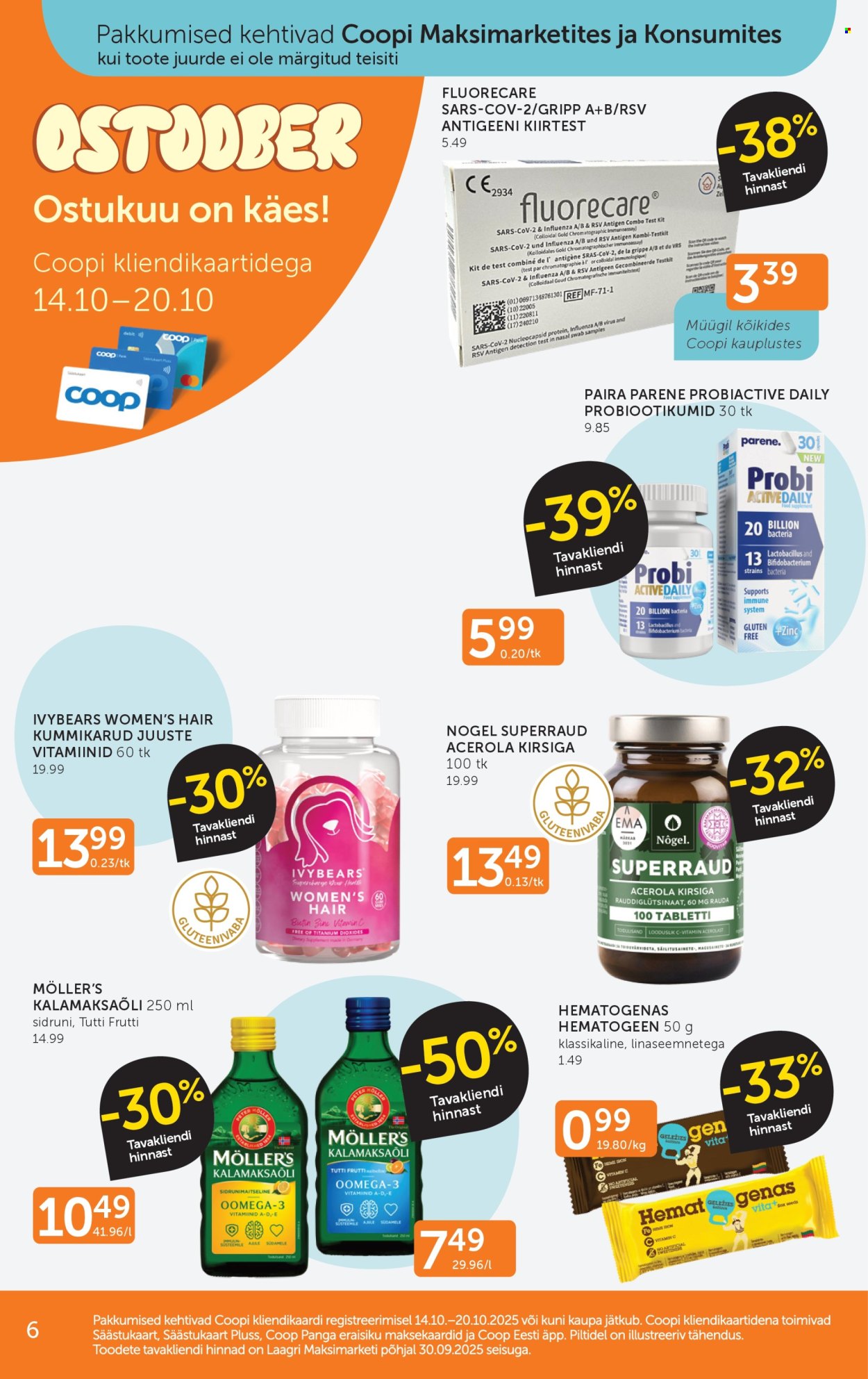 Coop kliendileht (14.10 - 20.10.2025)