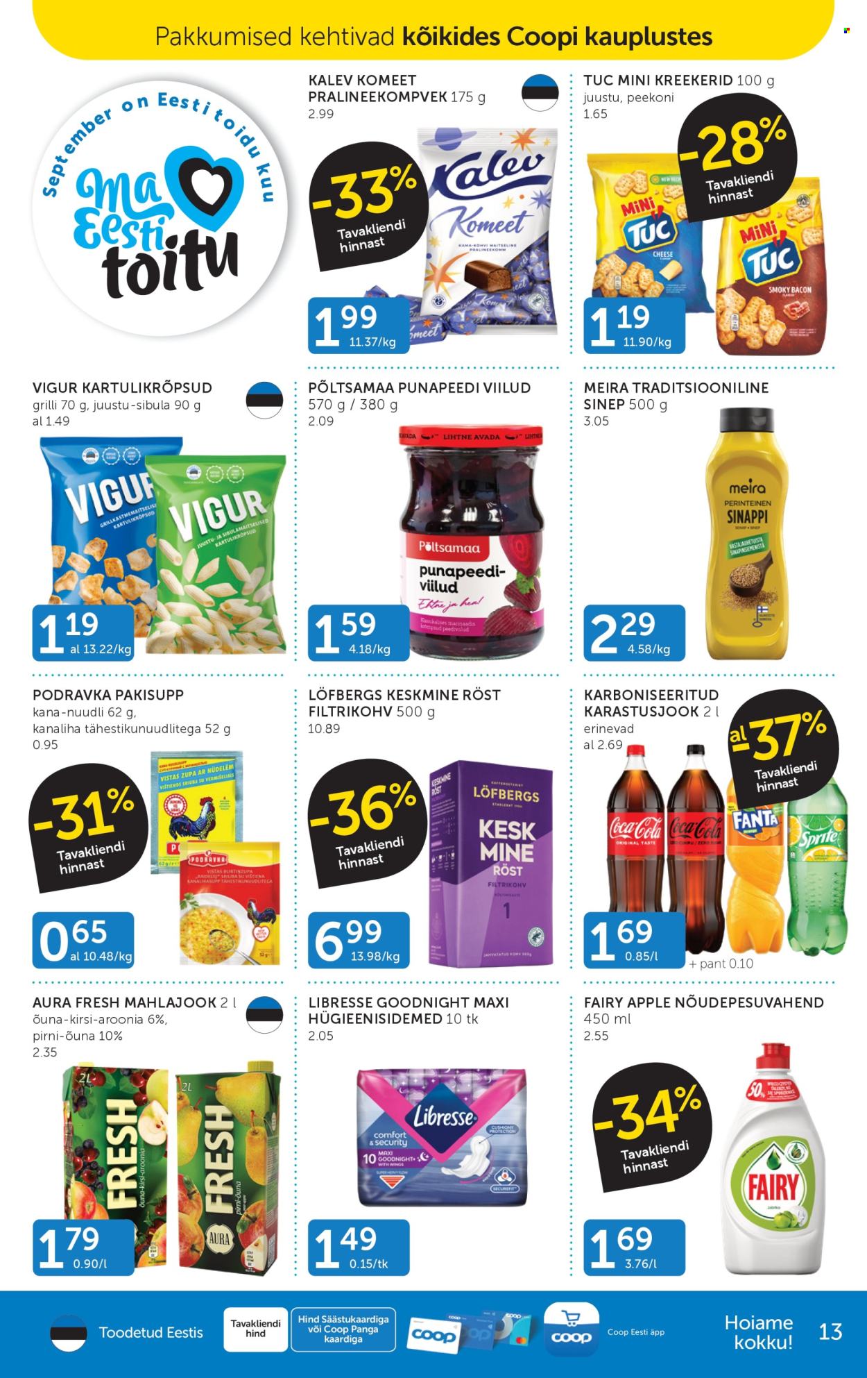 Coop kliendileht (16.09 - 22.09.2025)