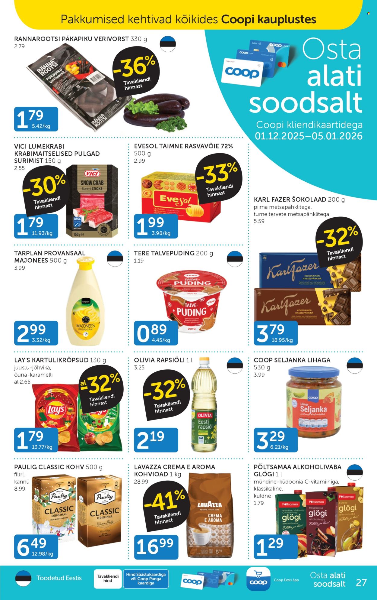 Coop kliendileht (30.12.2025 - 5.01.2026)