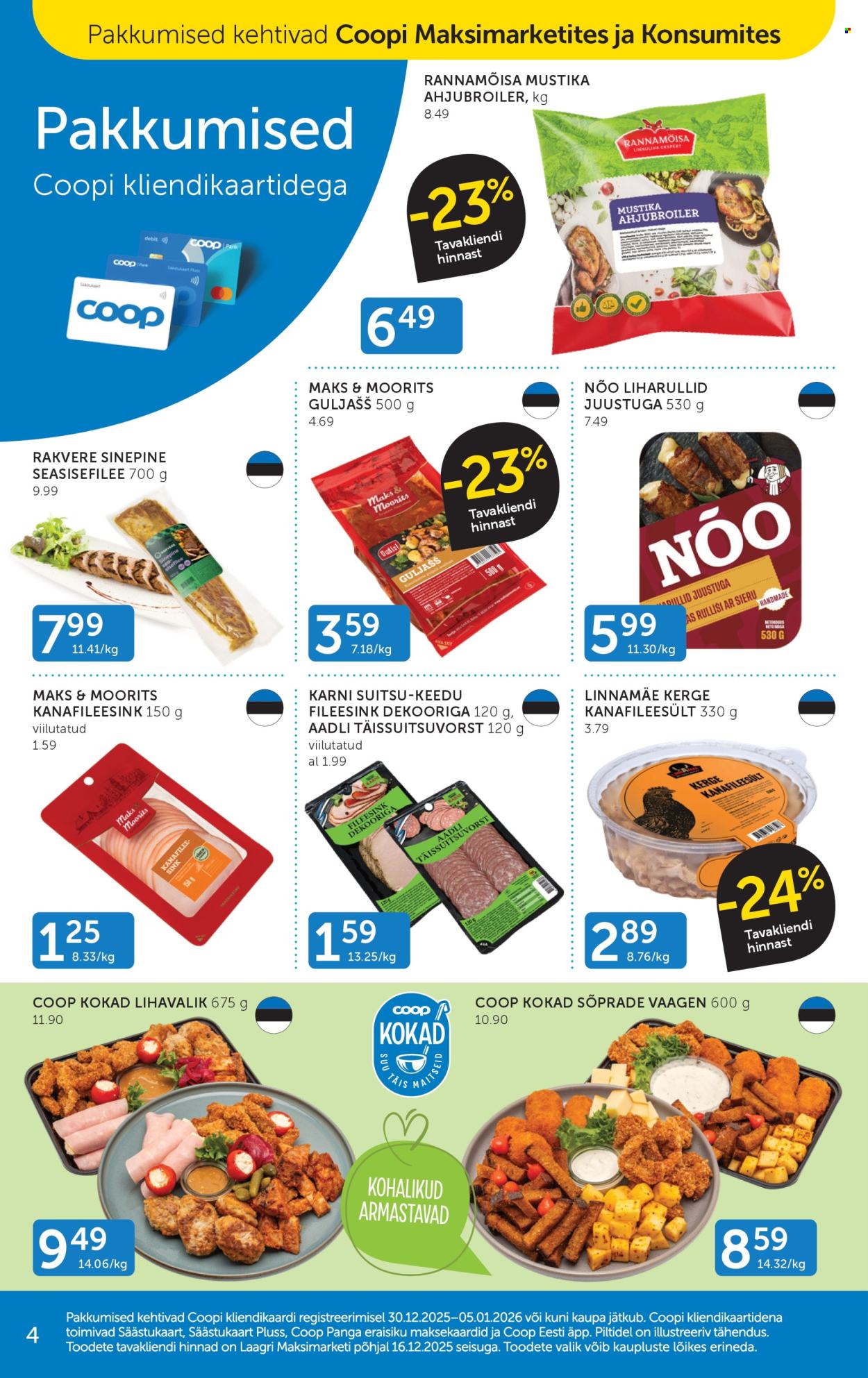 Coop kliendileht (30.12.2025 - 5.01.2026)