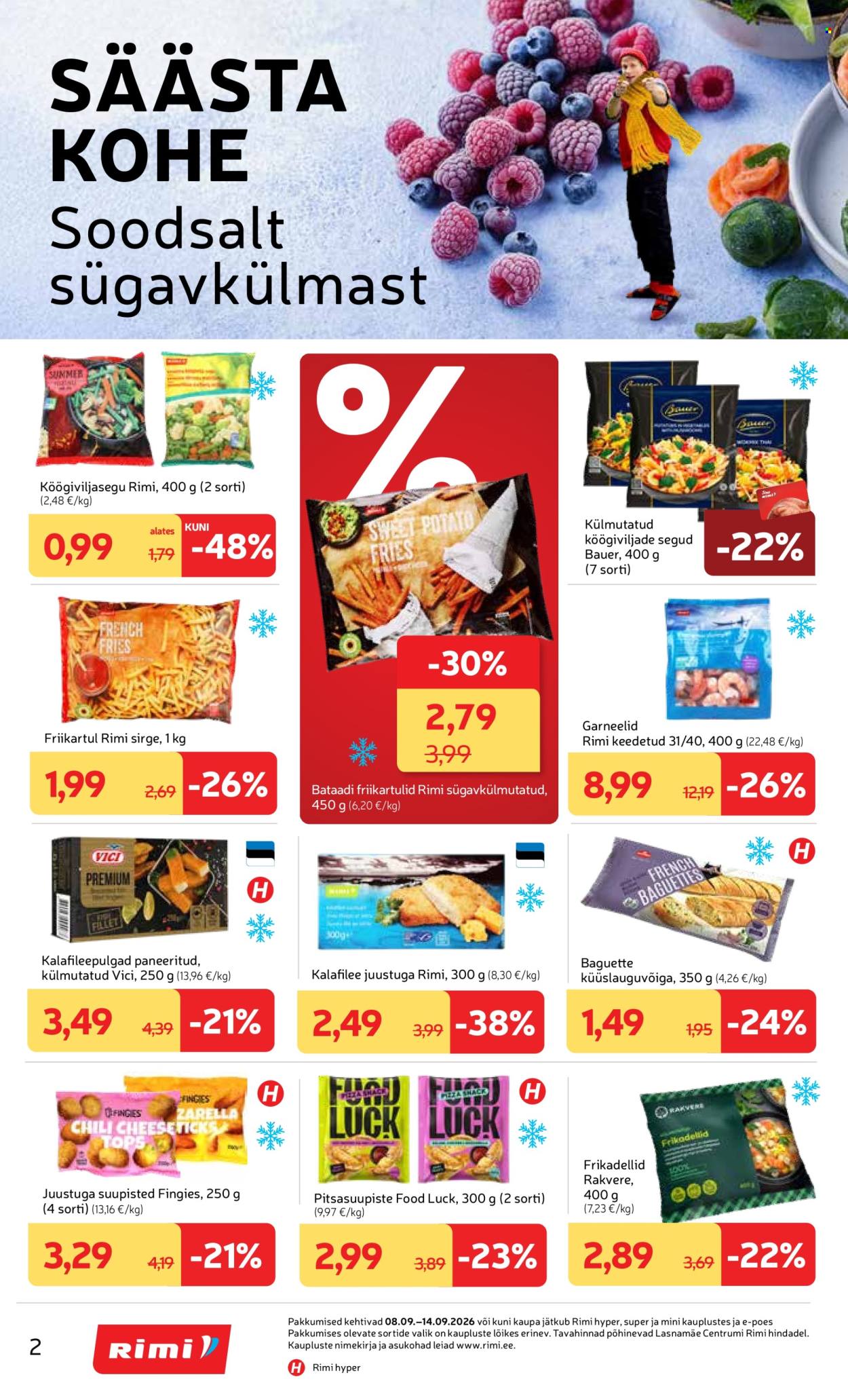 Rimi kliendileht (8.09 - 14.09.2026)