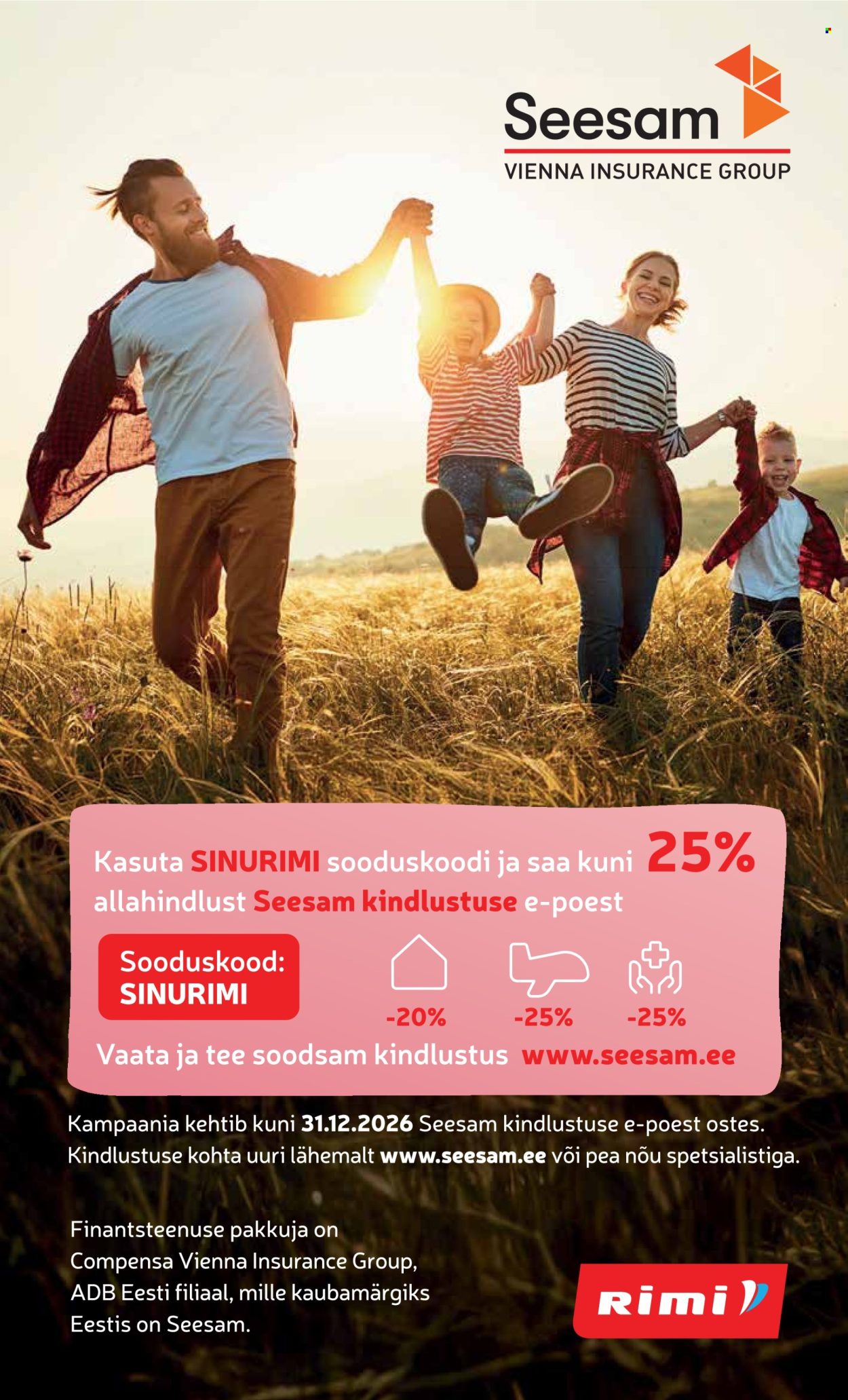 Rimi kliendileht (8.09 - 14.09.2026)