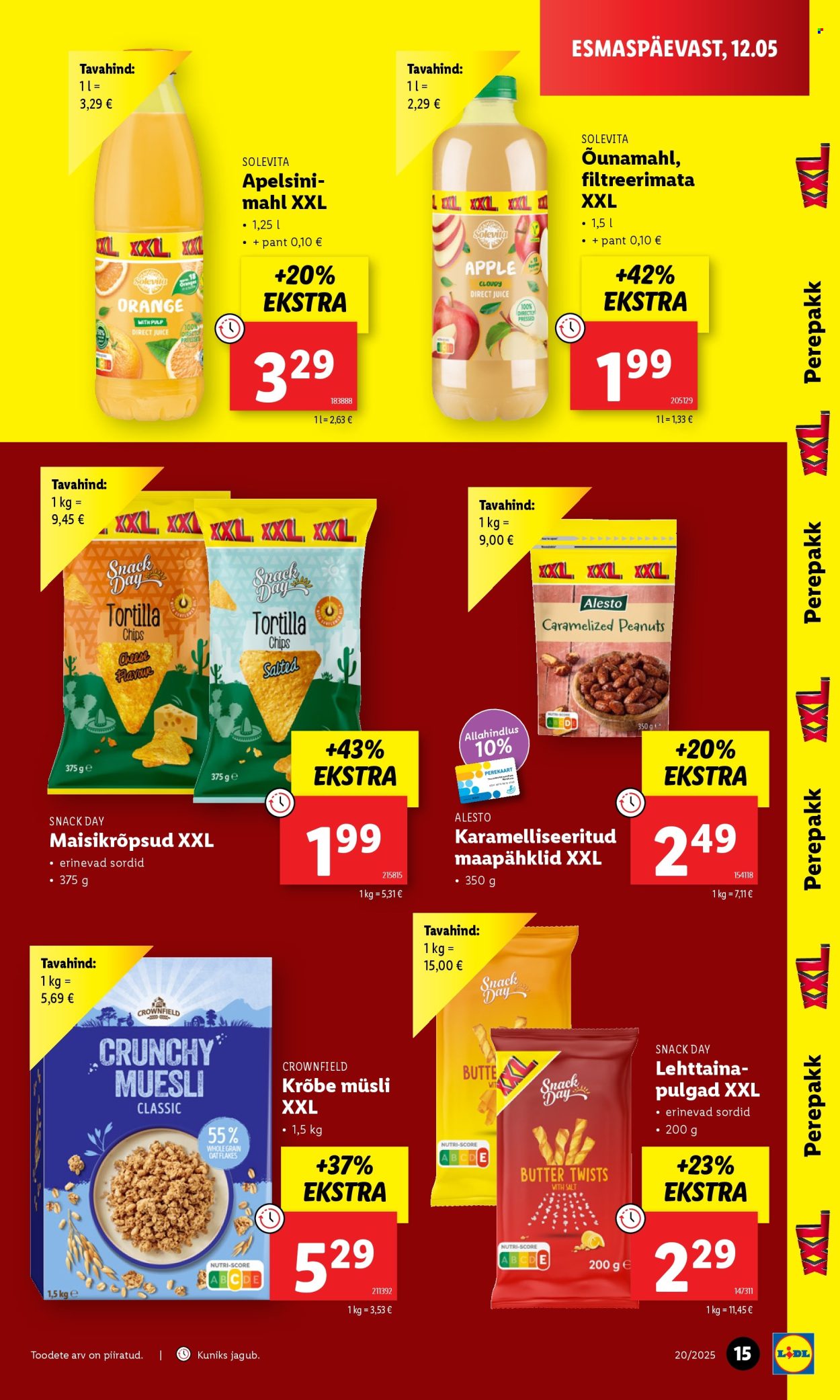 Lidl kliendileht - kliendileht (12.05 - 18.05.2025)