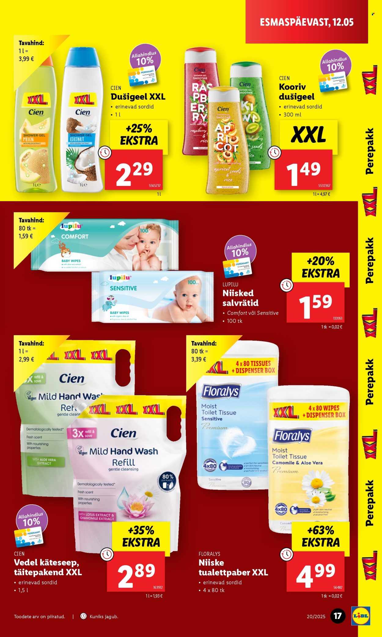 Lidl kliendileht - kliendileht (12.05 - 18.05.2025)