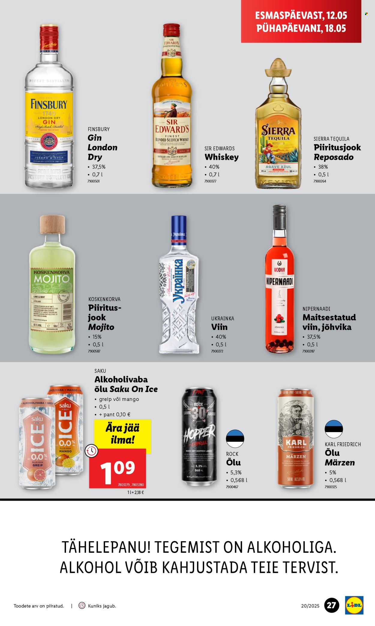 Lidl kliendileht - kliendileht (12.05 - 18.05.2025)