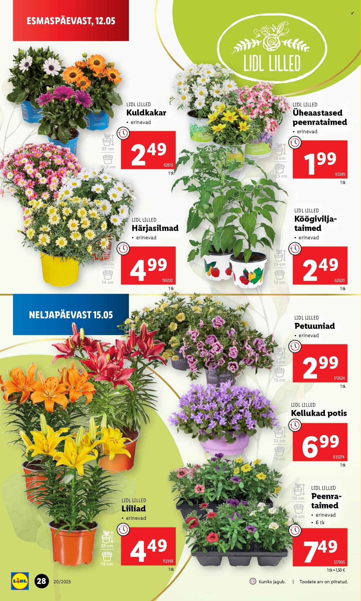 Lidl kliendileht - kliendileht (12.05 - 18.05.2025)